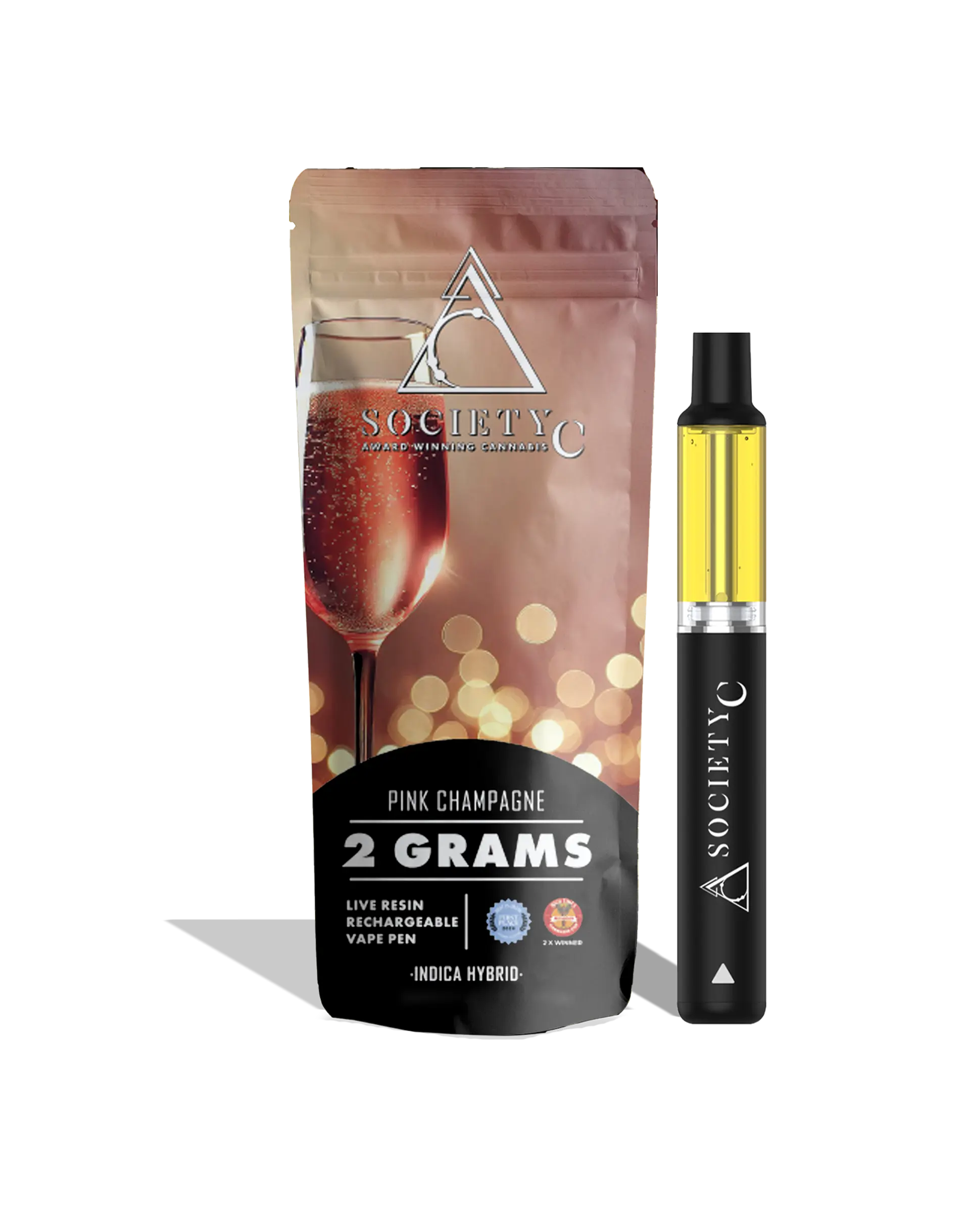 Pink Champagne Live Resin Disposable Cart 2g