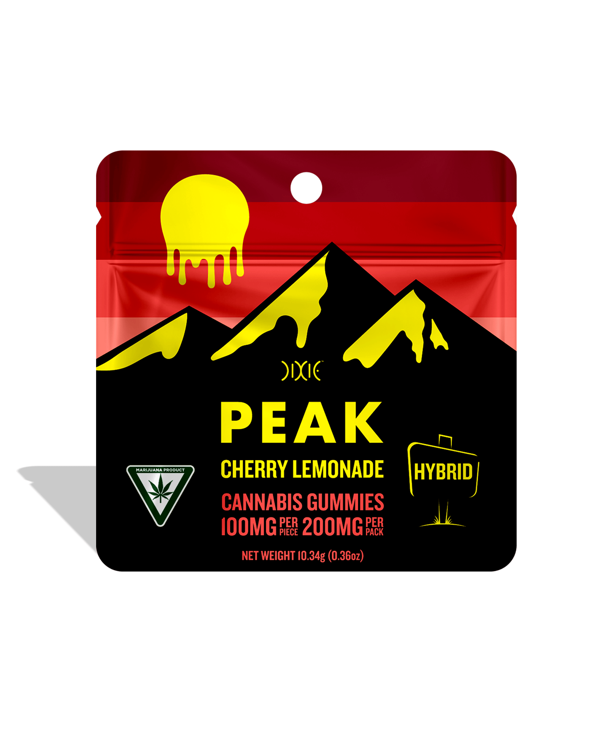 Cherry Lemonade Peak Gummies 2x100mg