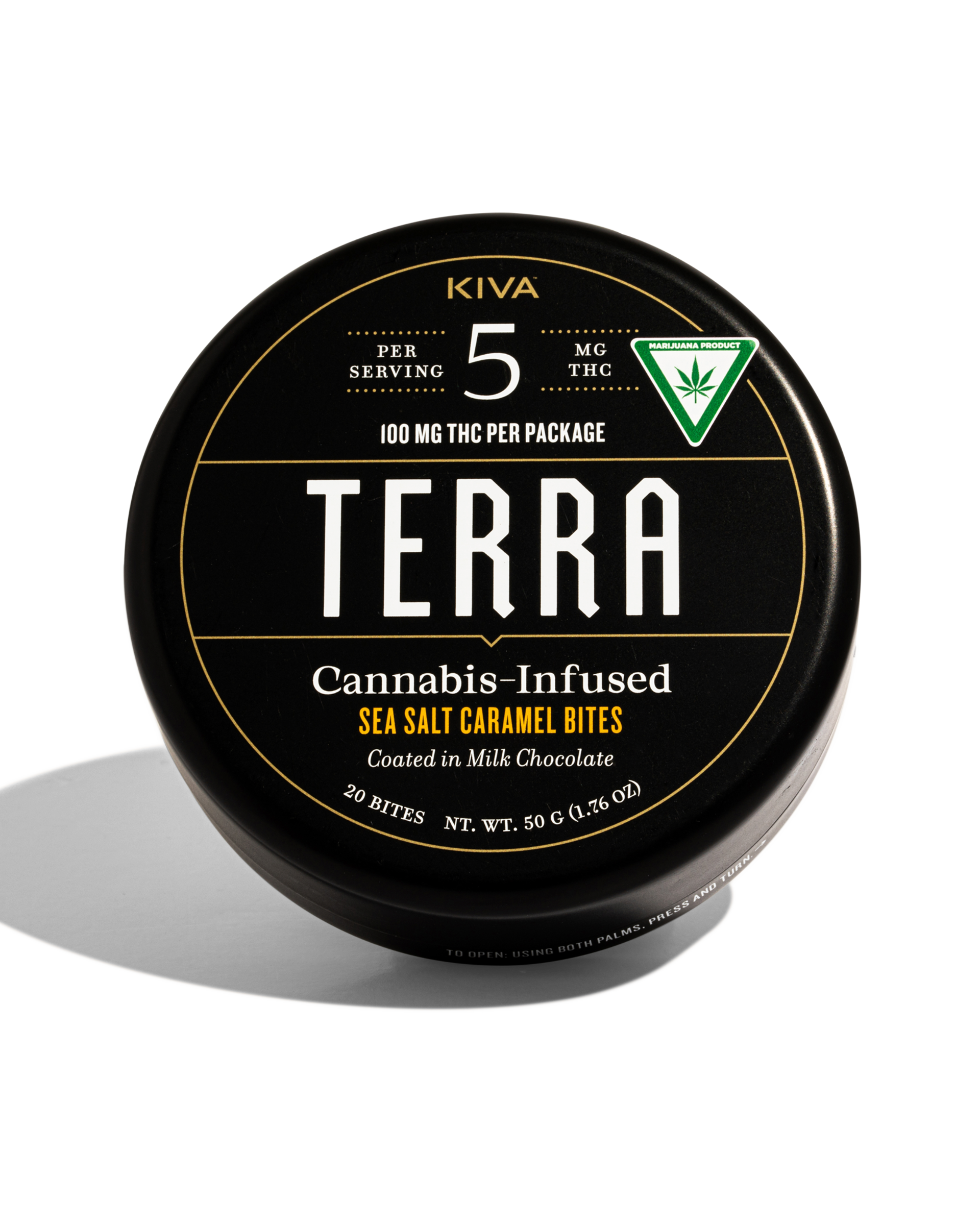 Sea Salt Caramel Terra Bites 20x5mg