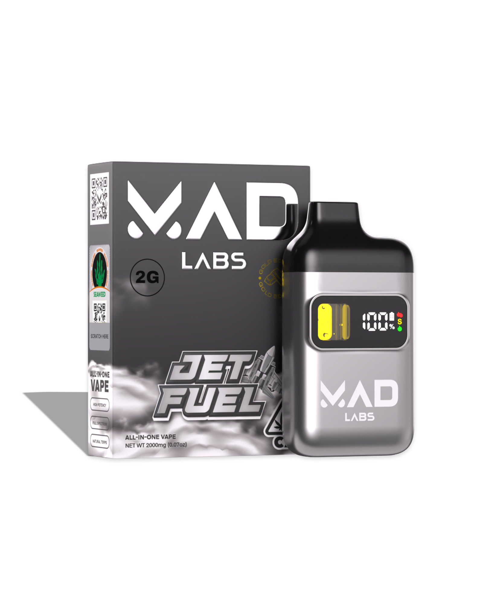 Jet Fuel Disposable Cart 2g, 1 of 1