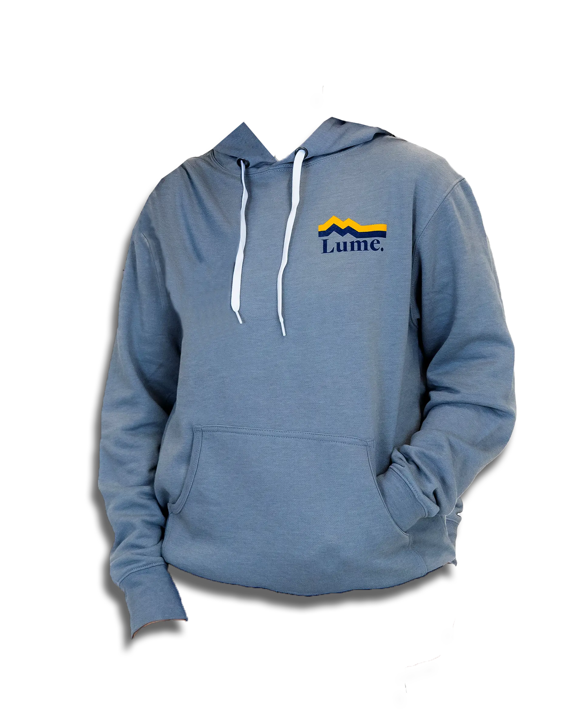 Lume Mountain Hoodie - Heather Grey (XL)
