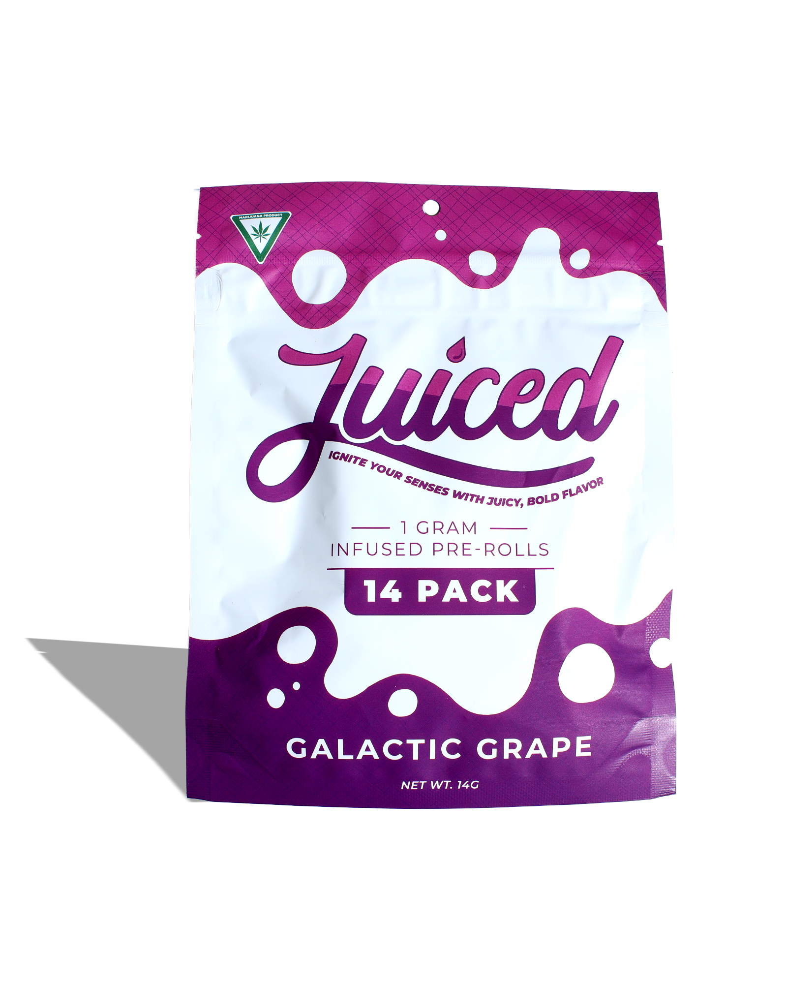 Galactic Grape Infused Preroll 14-pack, 1 of 1