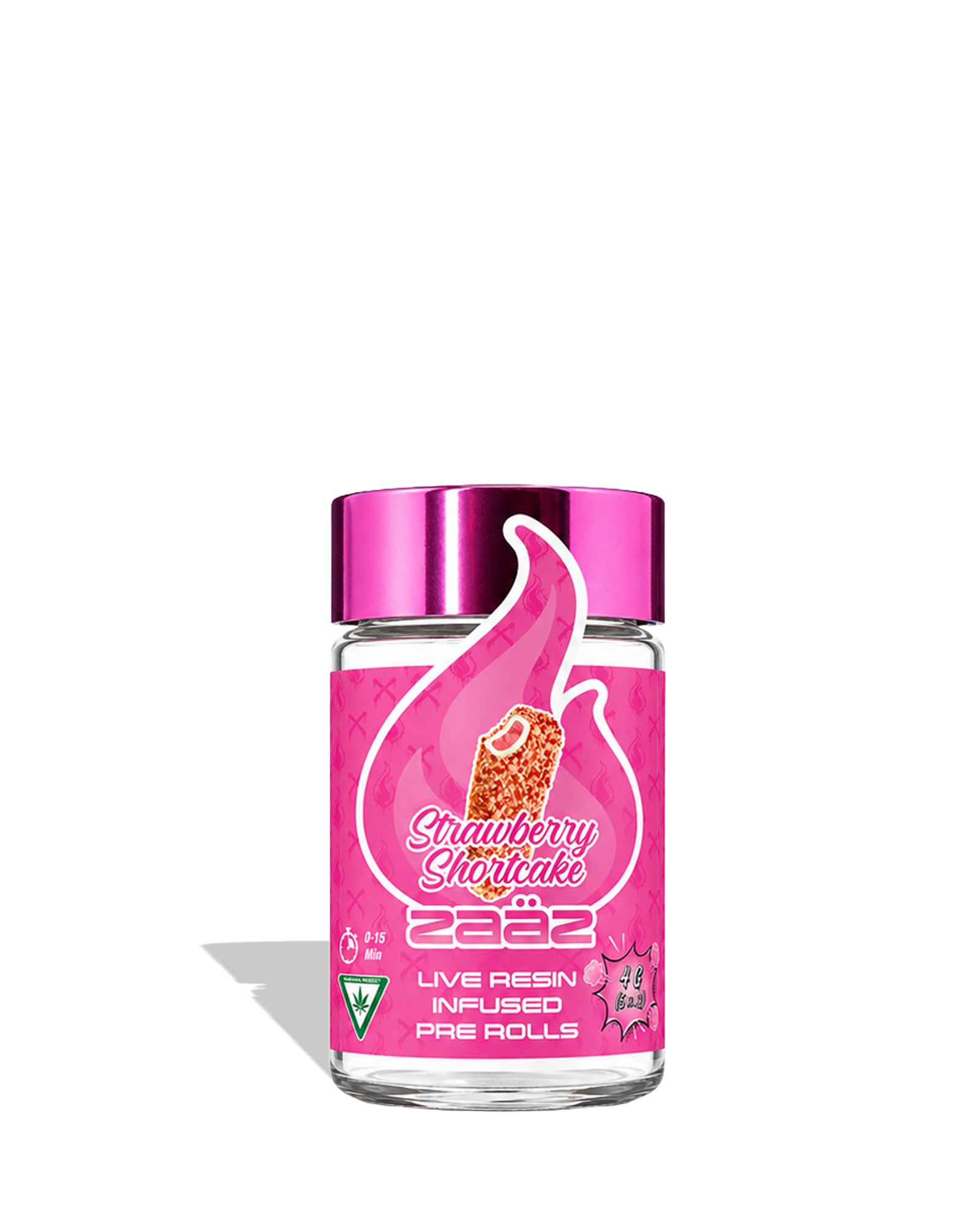 Strawberry Shortcake Infused Preroll 5-pack, 1 of 1