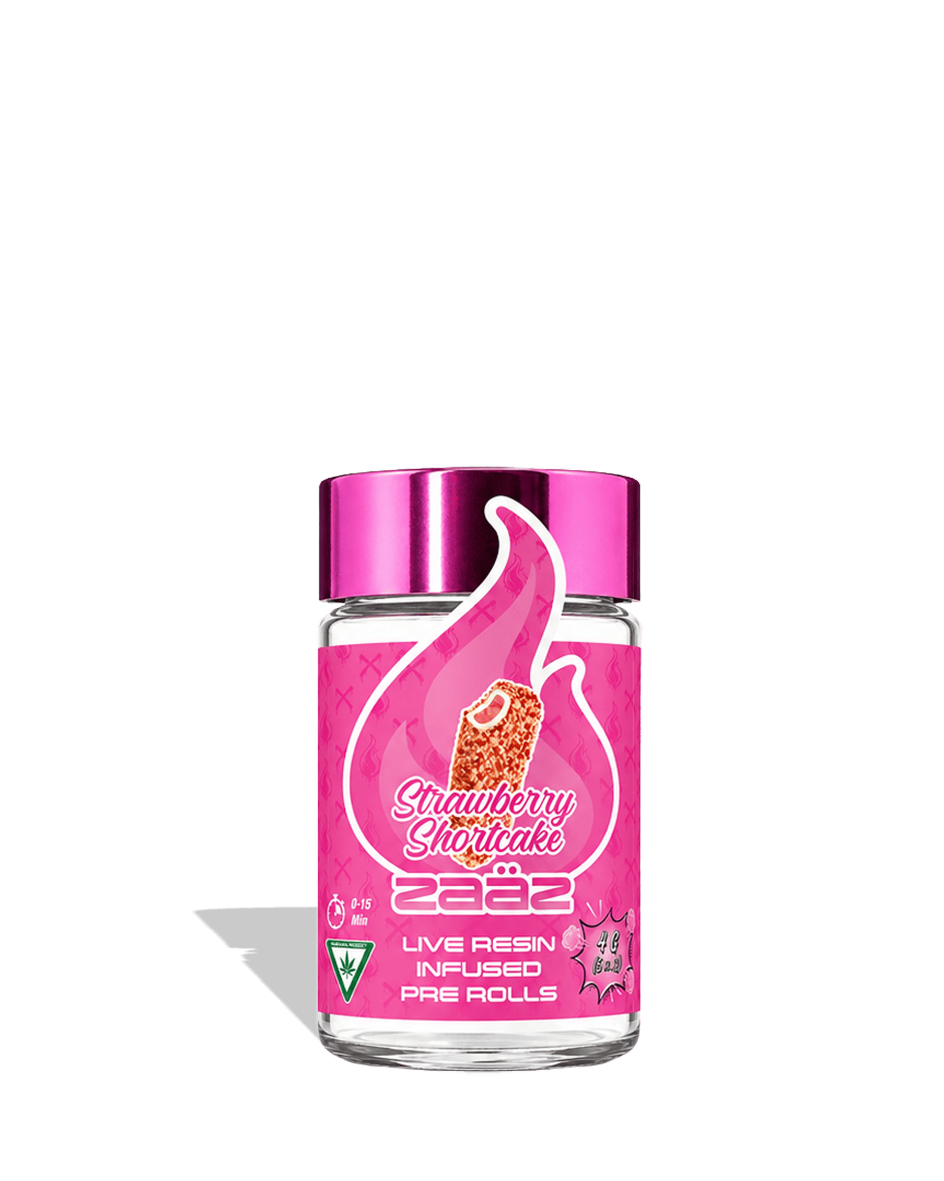 Strawberry Shortcake Infused Preroll 5-pack