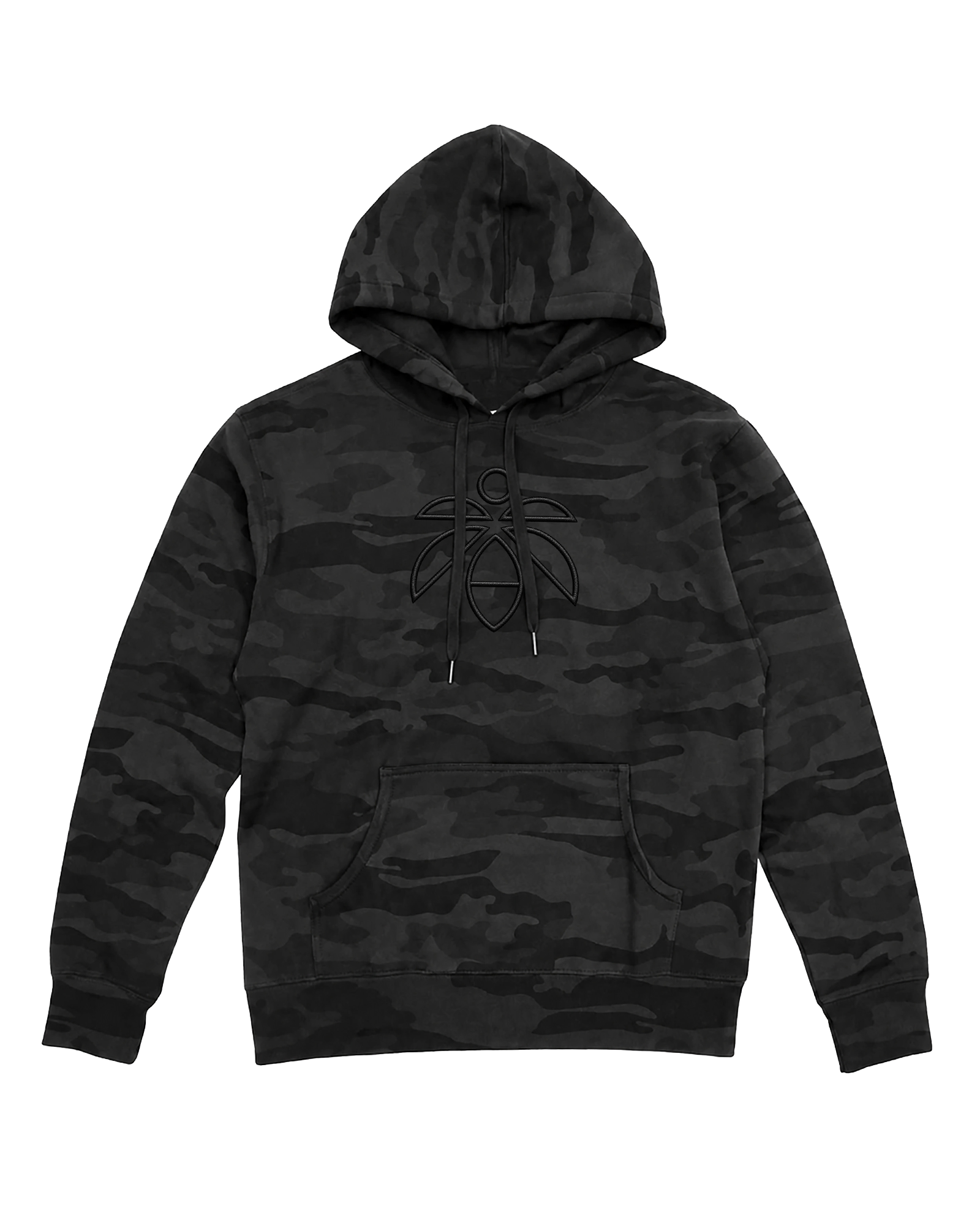 Lume Logo Hoodie - Black Camo (XL), 1 of 1