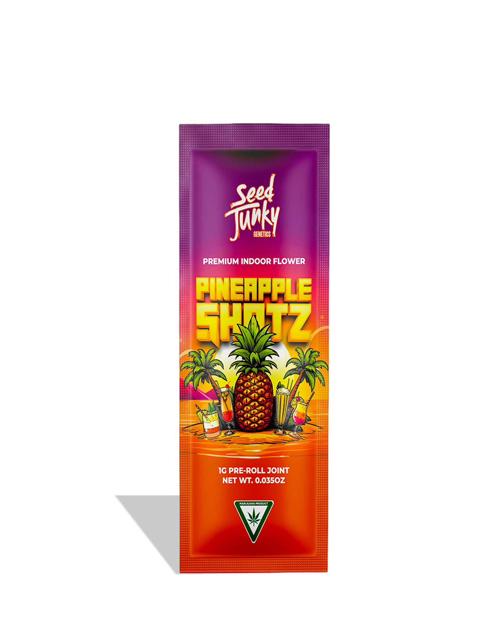 Pineapple Shotz Preroll 1g, 1 of 1