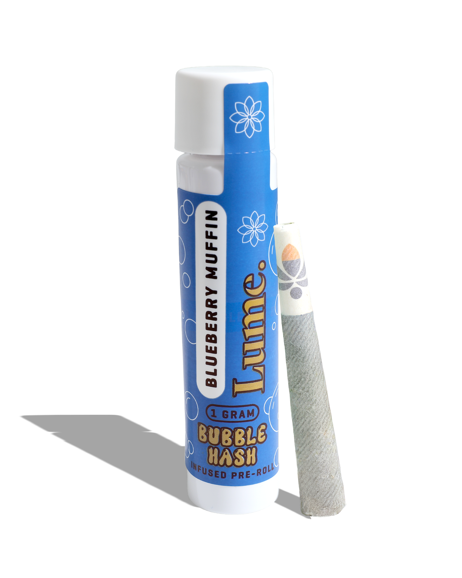 Blueberry Muffin Bubble Hash Infused Preroll 1g, 1 of 1