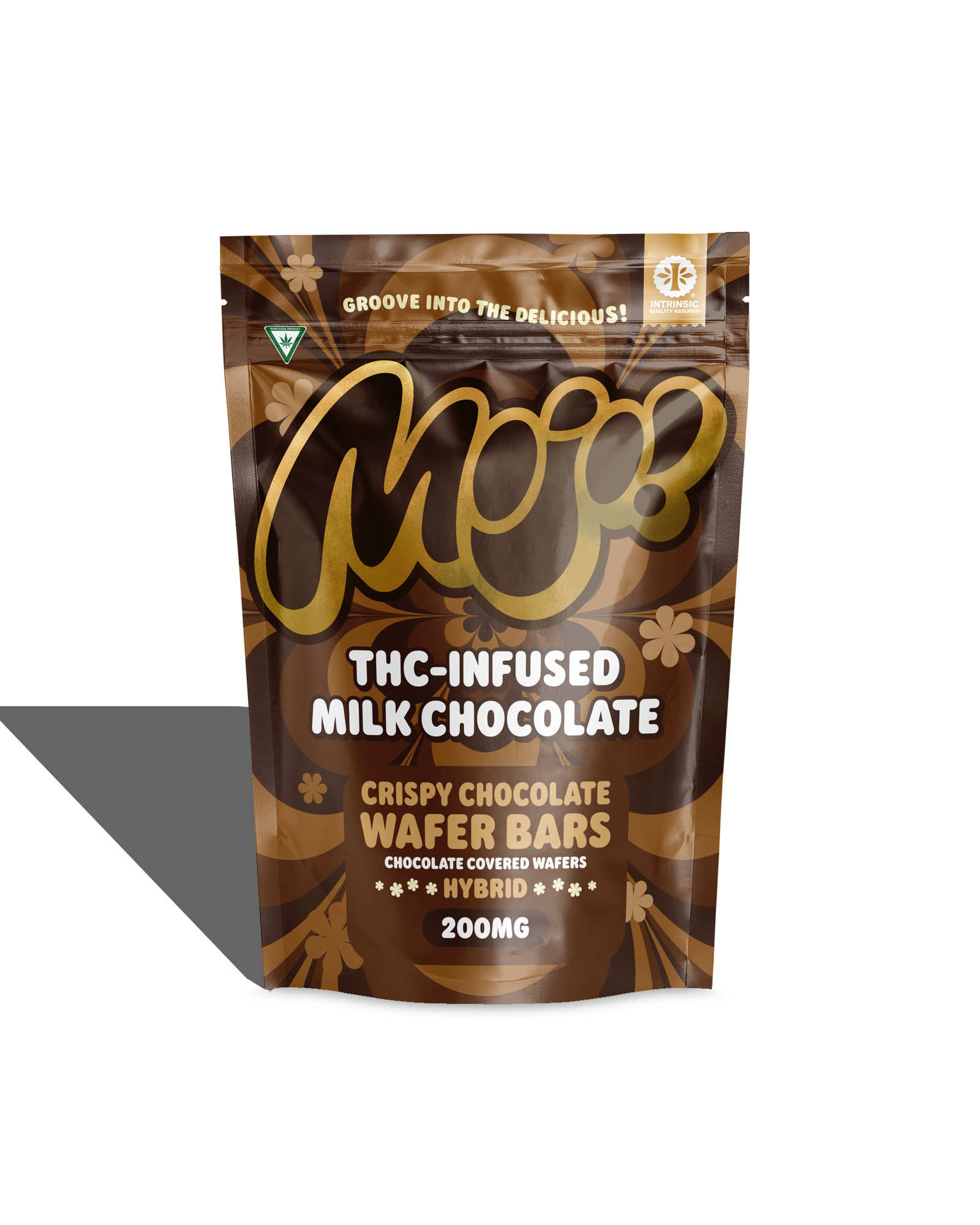 Crispy Chocolate Wafer Bars 10x20mg, 1 of 1