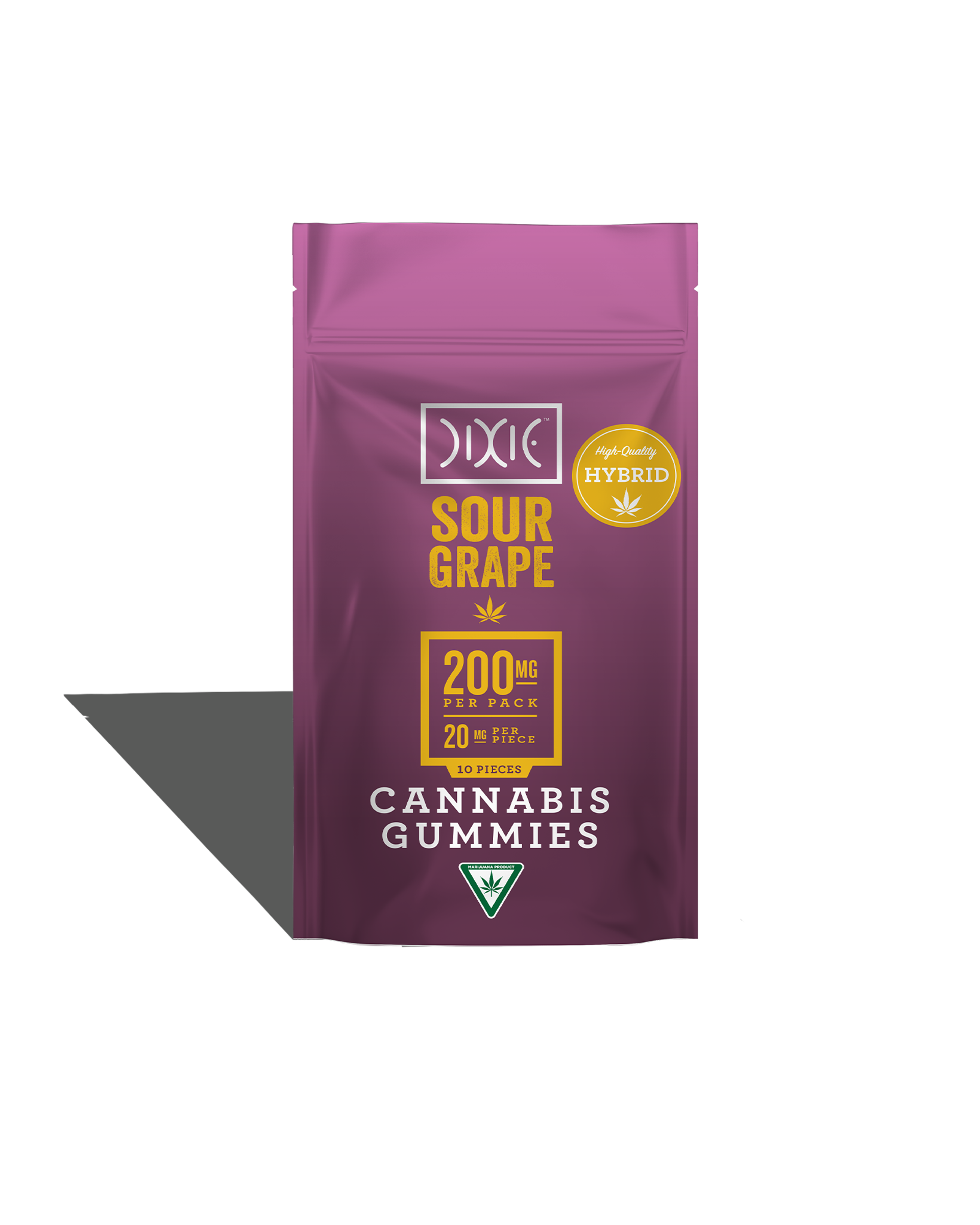 Sour Grape Gummies 10x20mg