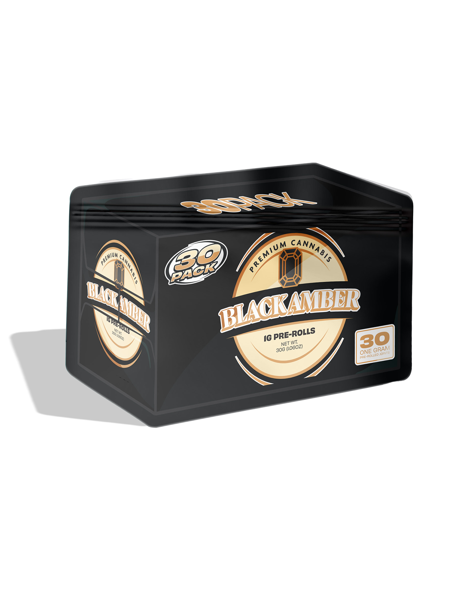 Black Amber Preroll 30-pack, 1 of 1
