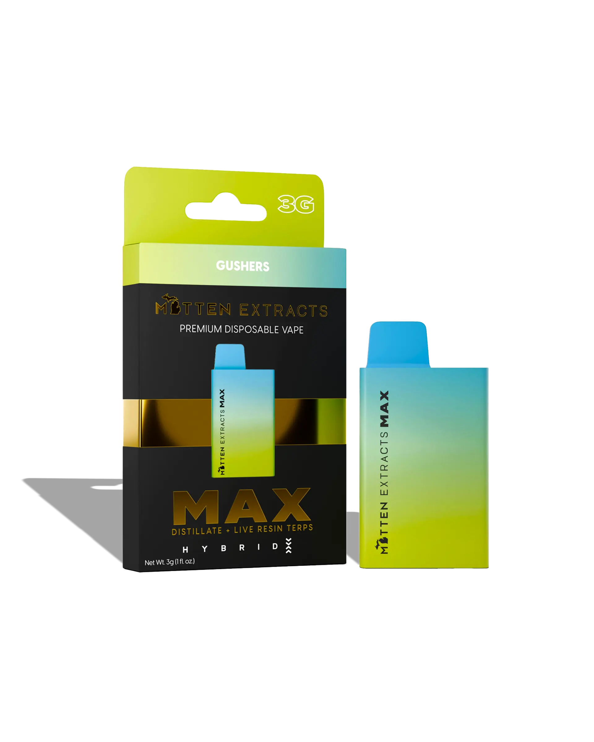 Gushers Max Disposable Cart 3g