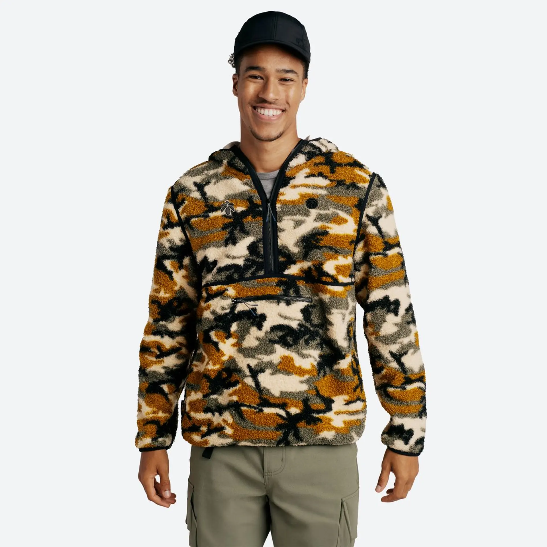 Lume Firefly Men's Sherpa Hoodie - Camo (M)