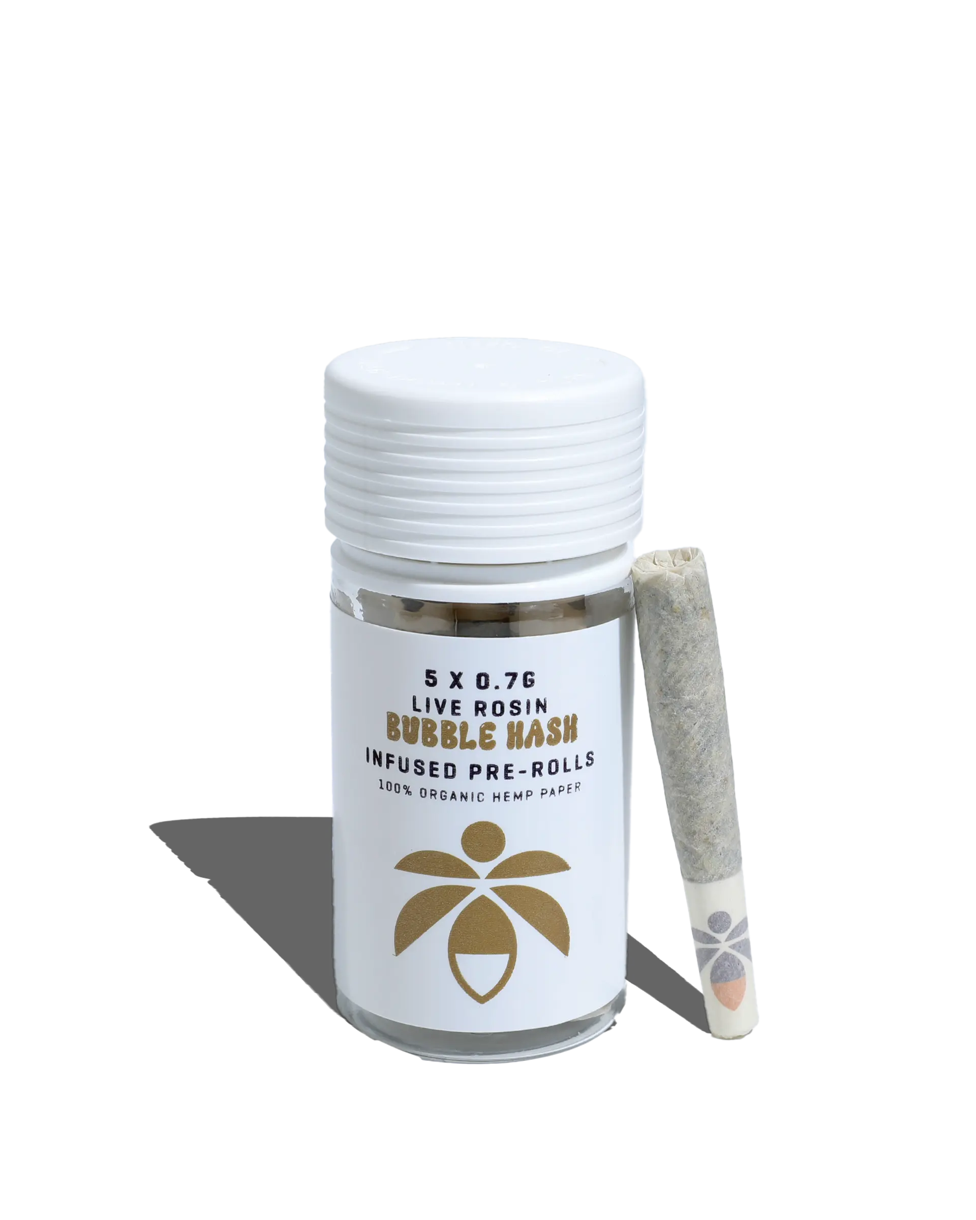 Candy Fumez X J-lo Kush Bubble Hash Infused Preroll 5-pack