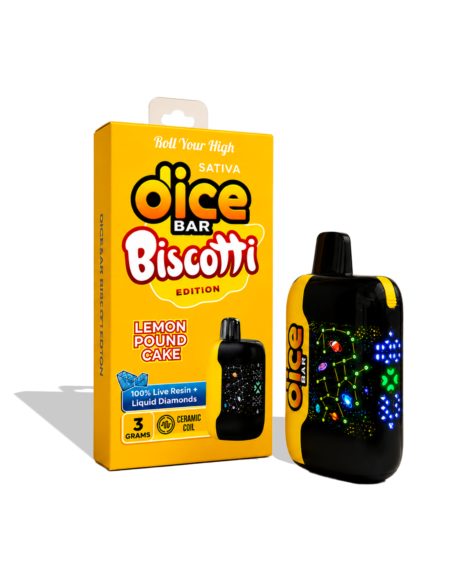 Lemon Pound Cake Live Resin Disposable Cart 3g, 1 of 1