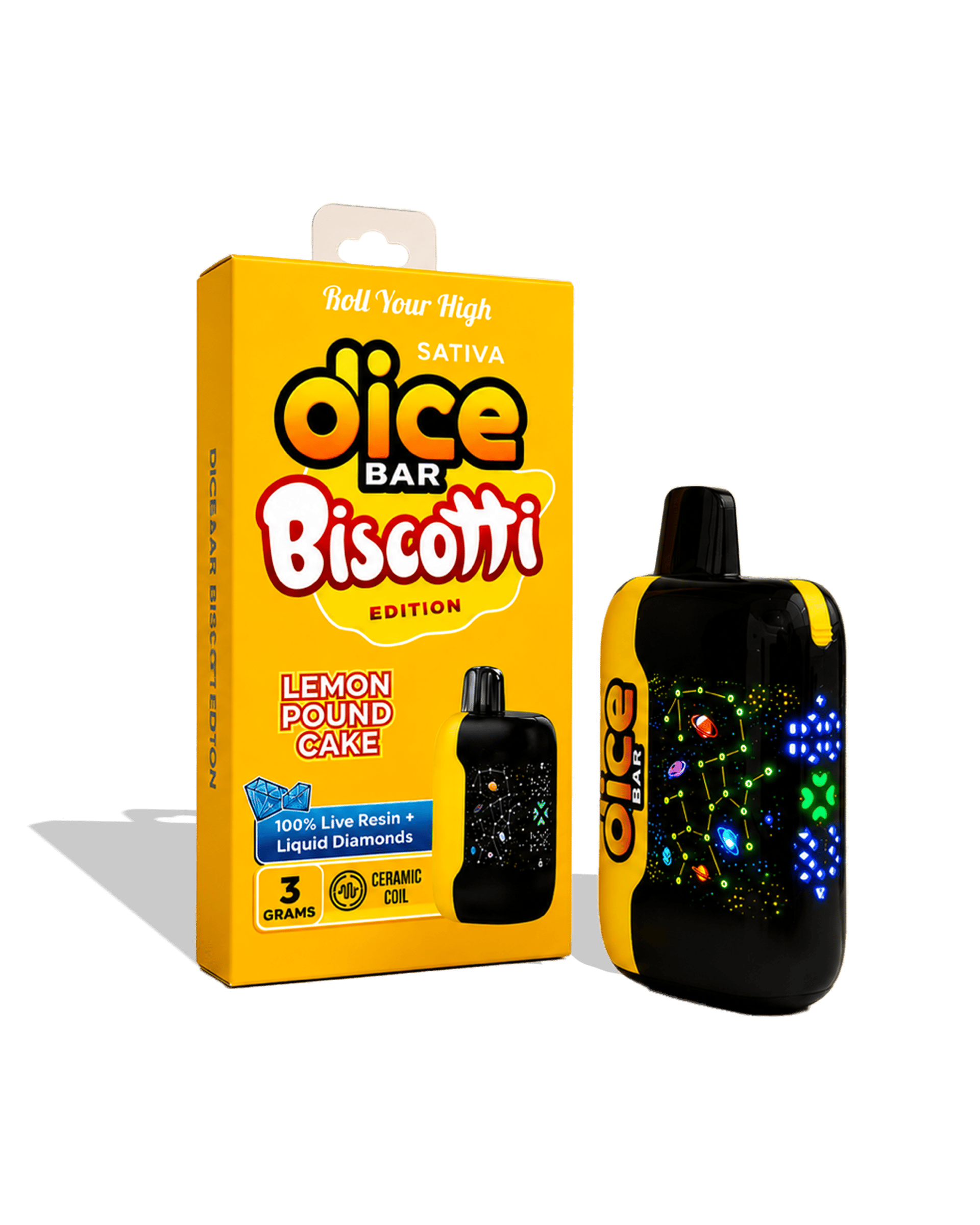 Lemon Pound Cake Live Resin Disposable Cart 3g
