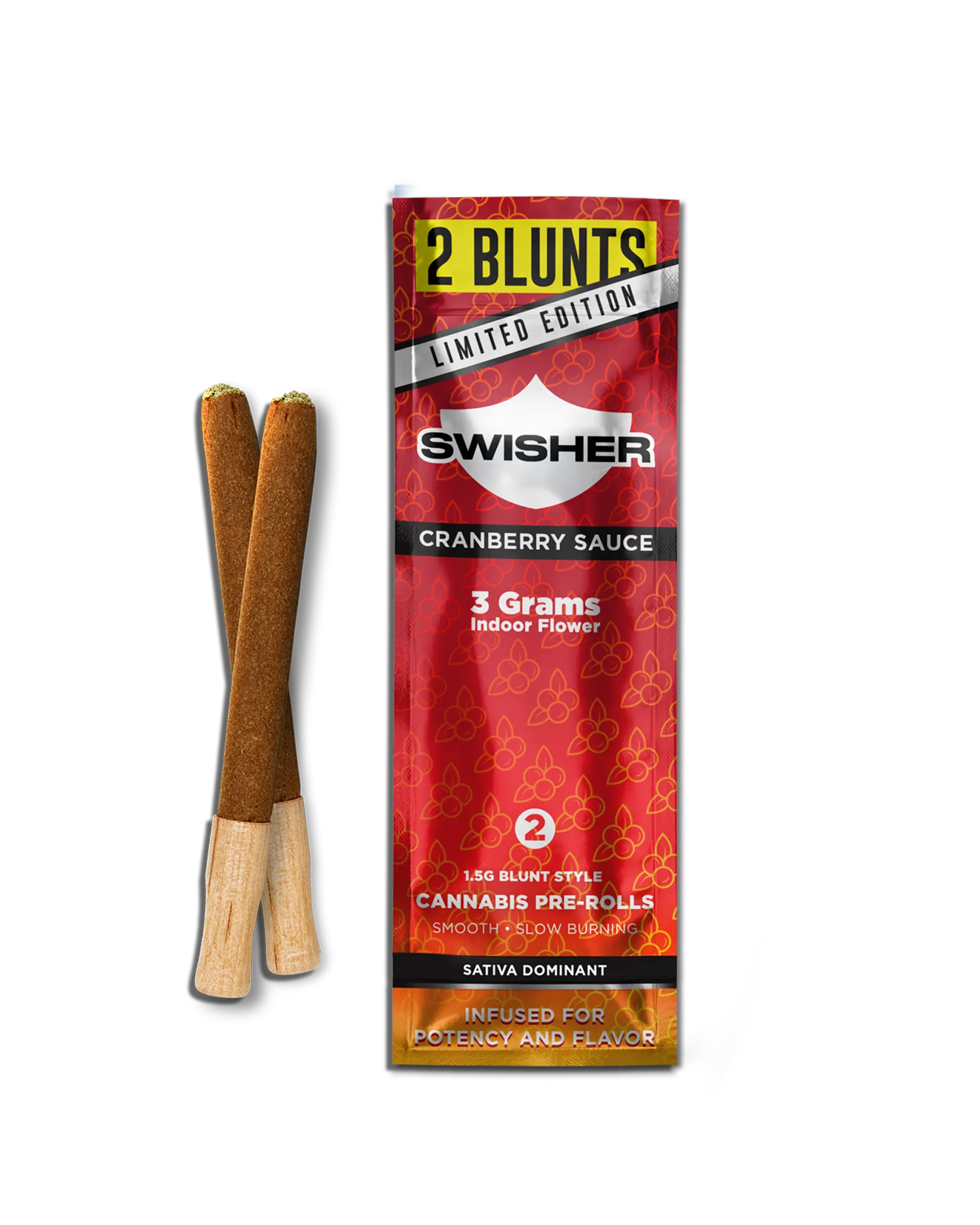 Cranberry Sauce Infused Blunt 2-pack