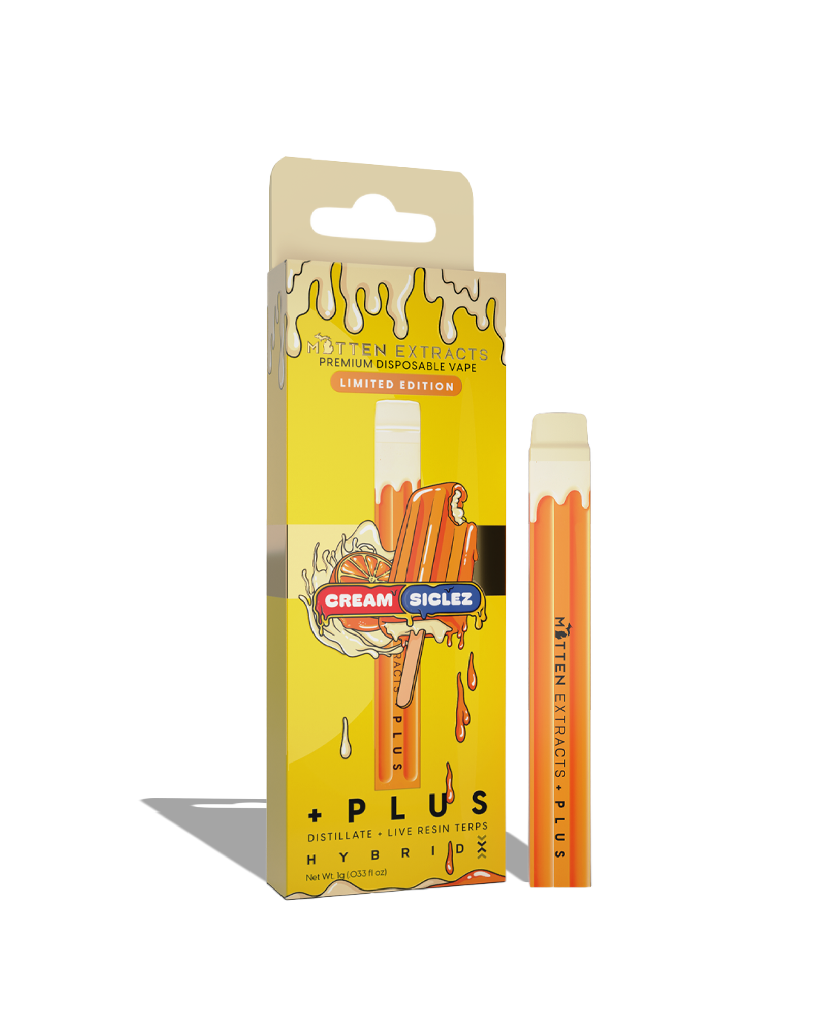 Creamsiclez Disposable Cart 1g, 1 of 1