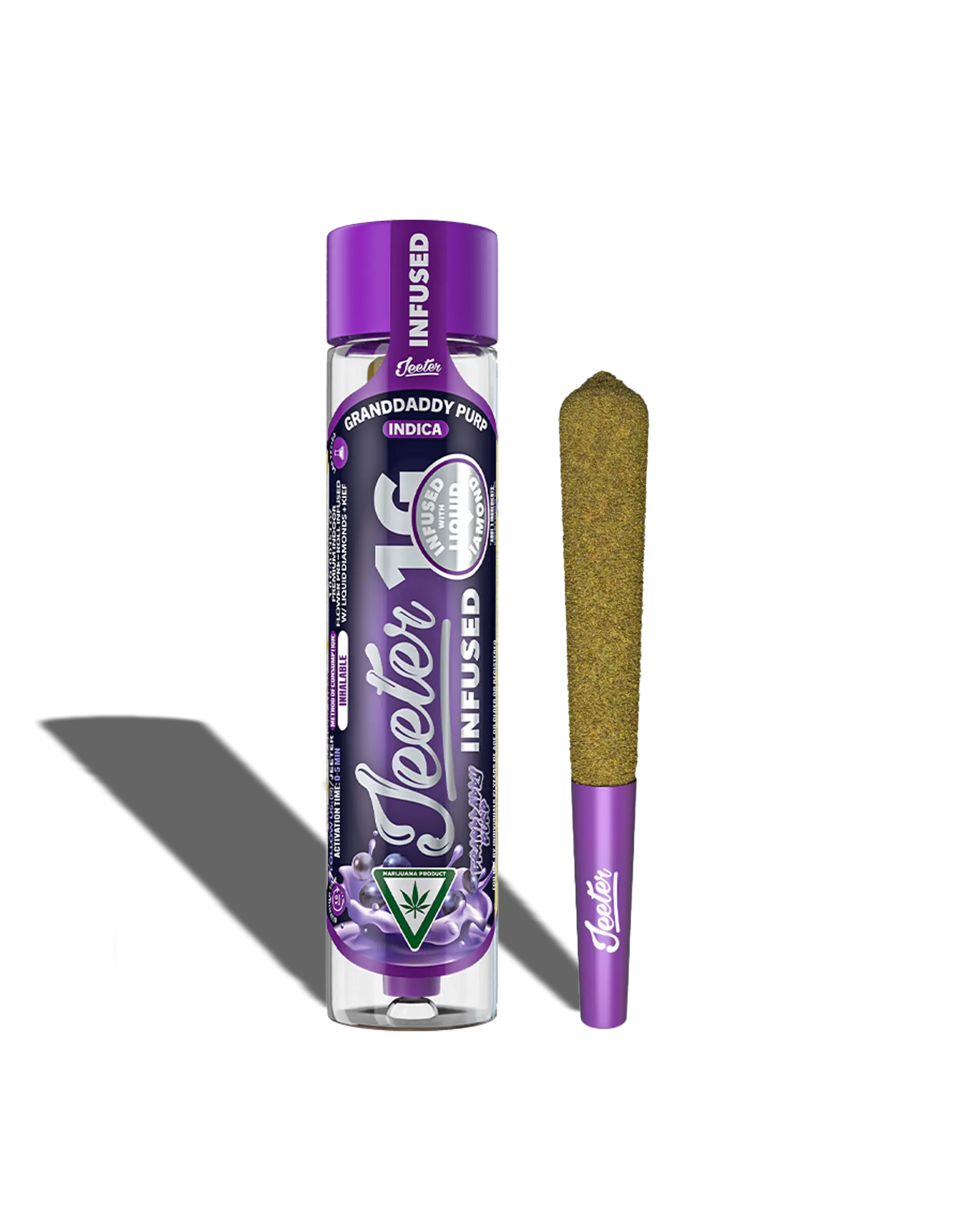 Jeeter Granddaddy Purp Infused Preroll 1g