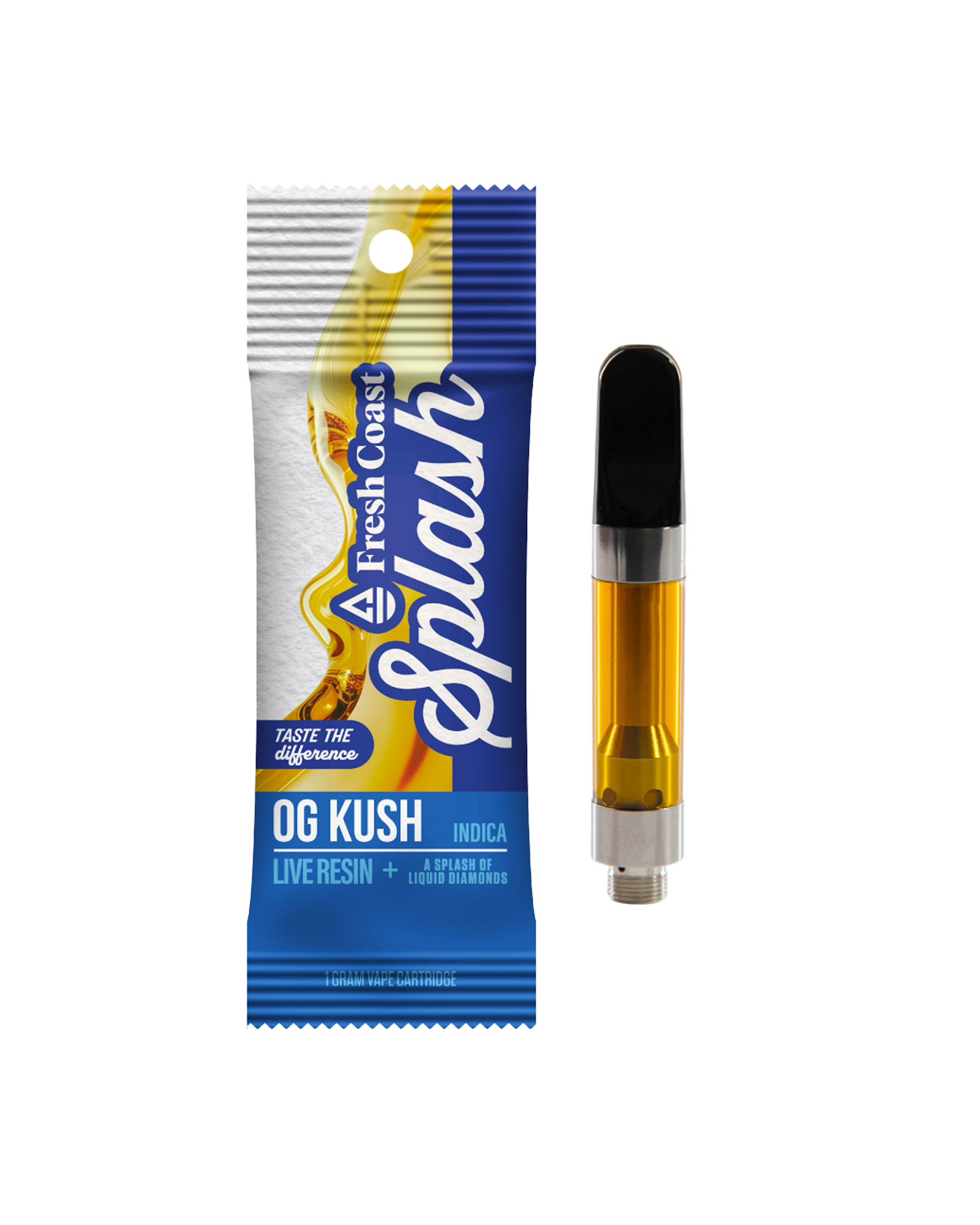 OG Kush Live Resin Cart 1g, 1 of 1