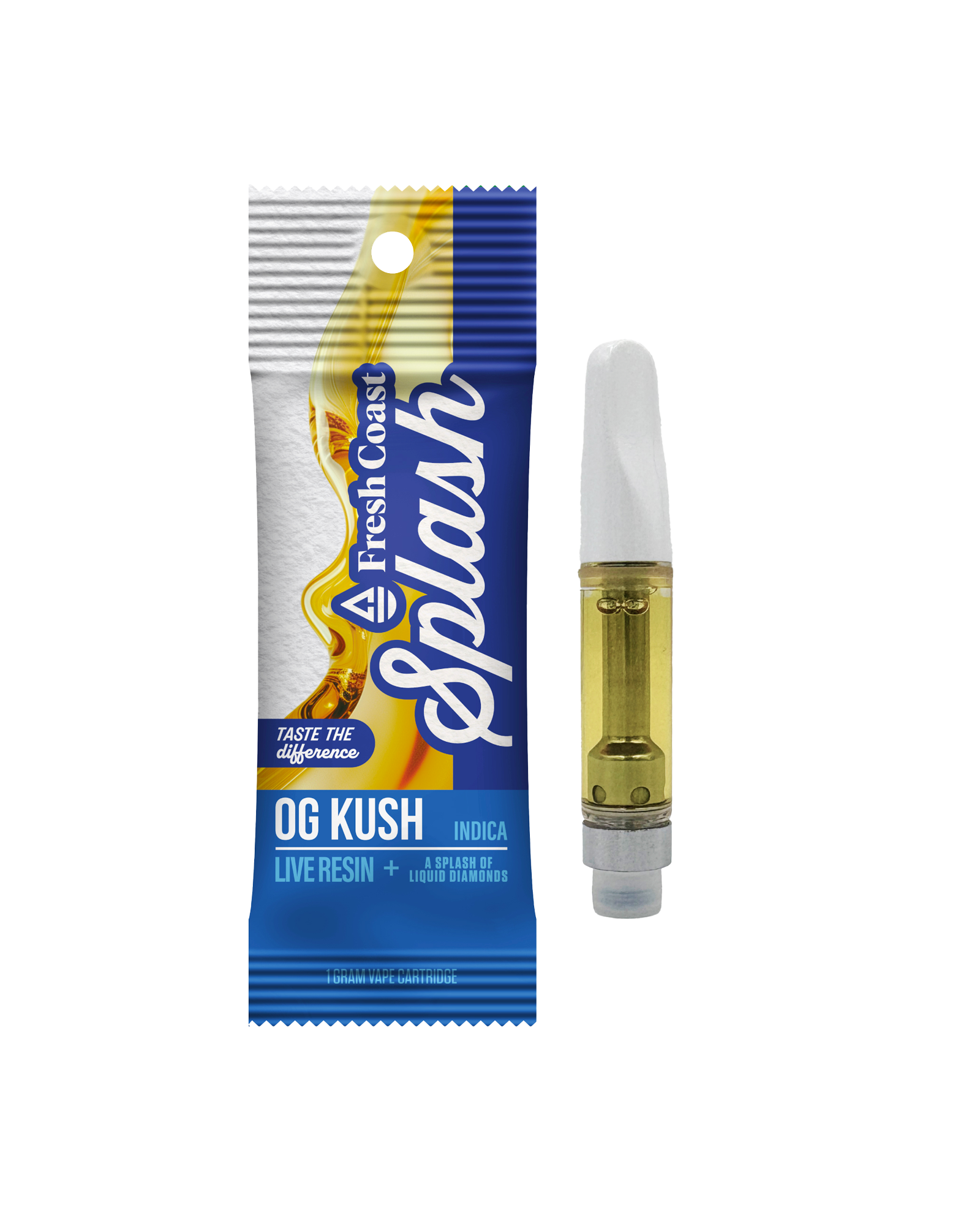 OG Kush Live Resin Cart 1g, 1 of 1