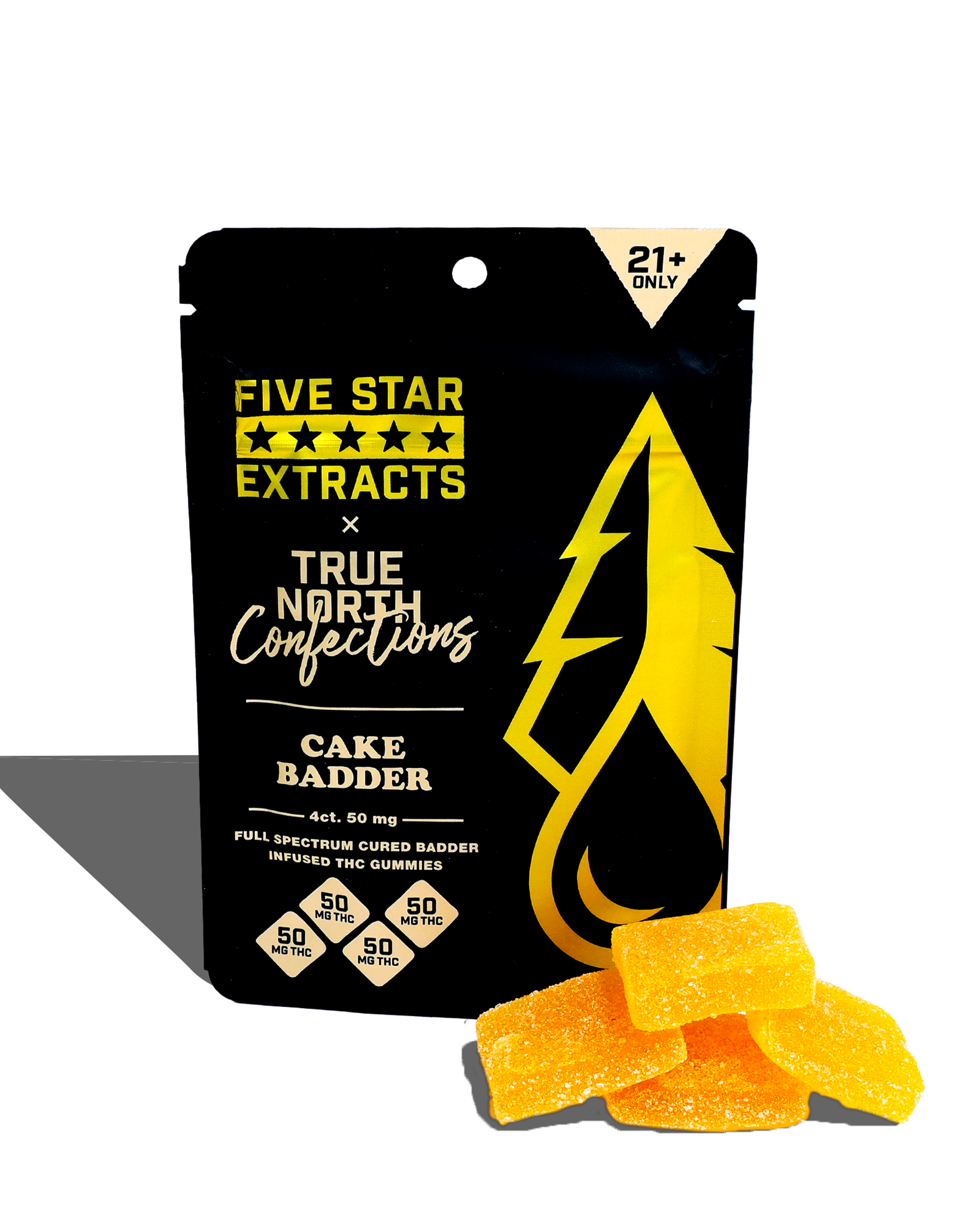 Cake Badder Cured Resin Gummies 4x50mg