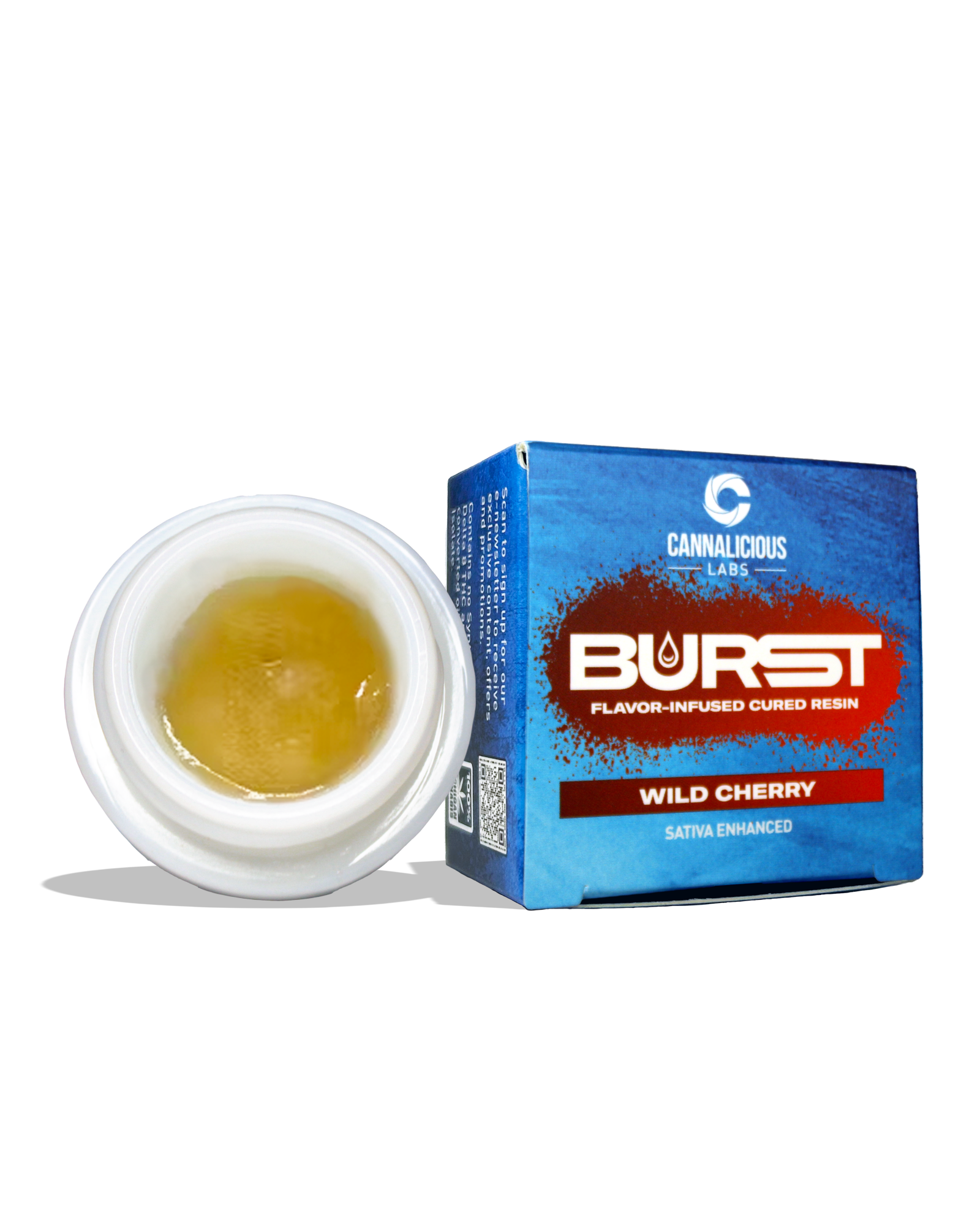Wild Cherry Burst Cured Resin 2g, 1 of 1