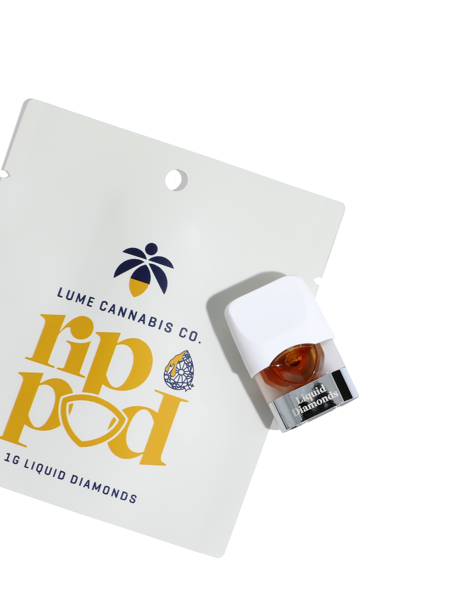 Rainbow Garlic Liquid Diamond Live Resin Pod 1g, 3 of 3