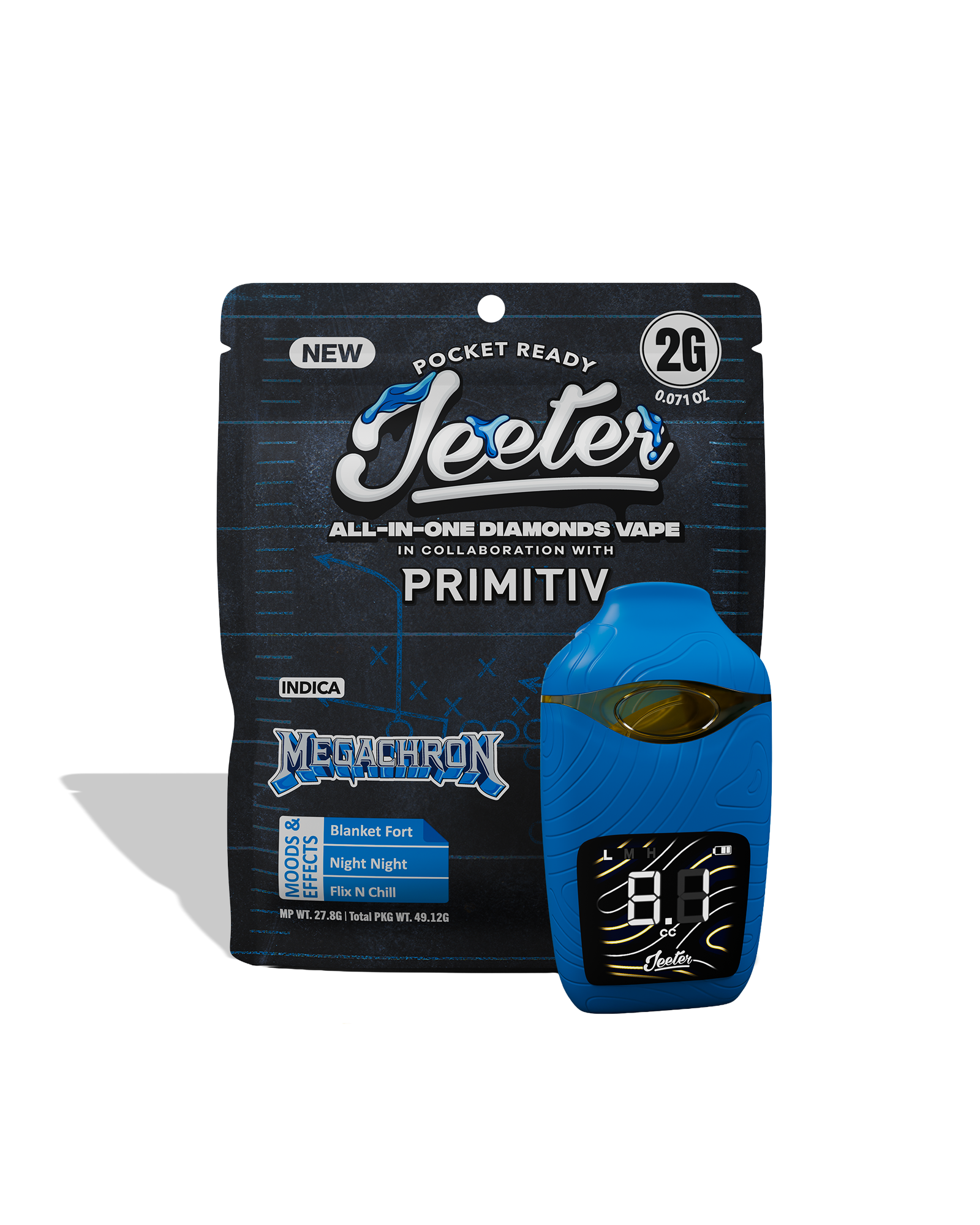 Megachron Disposable Cart 2g, 1 of 1