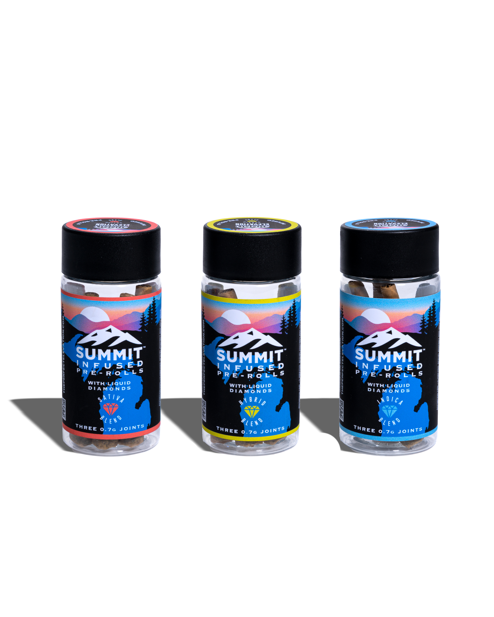 Sativa Liquid Diamond Infused Preroll 3-pack, 2 of 2