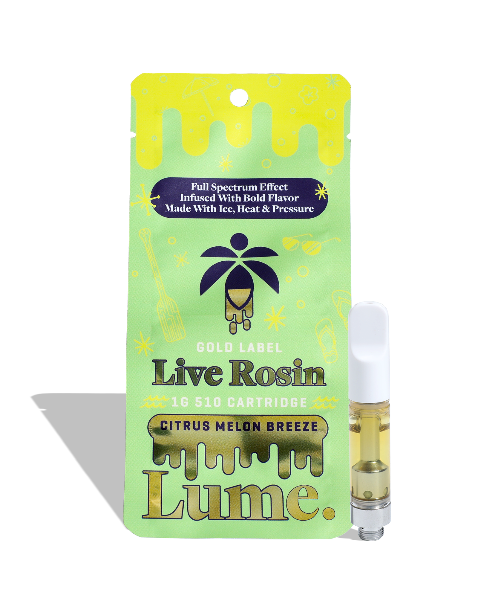 Citrus Melon Breeze Live Rosin Cart 1g, 1 of 1