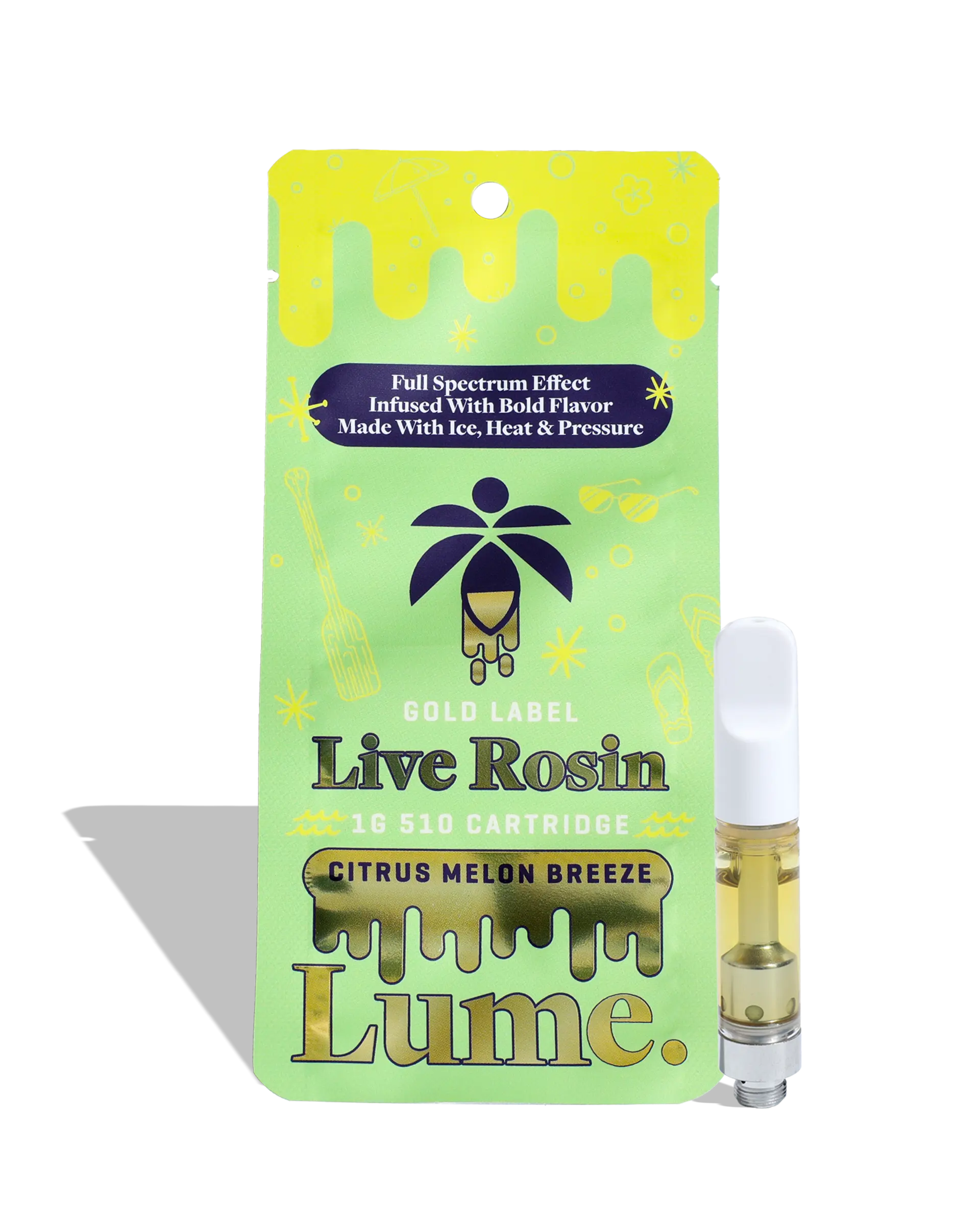 Citrus Melon Breeze Live Rosin Cart 1g