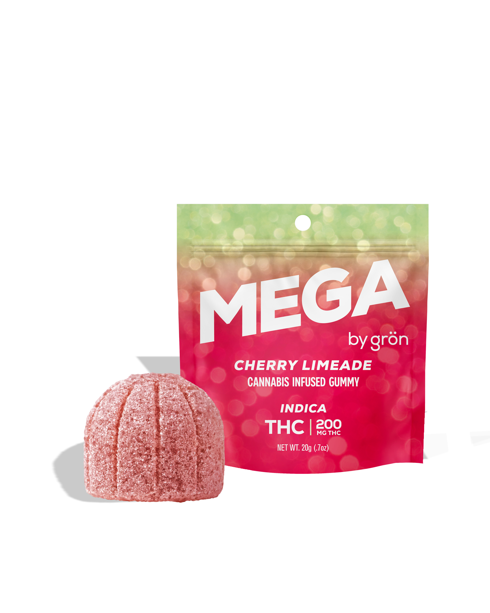 Cherry Limeade Mega Gummy 200mg, 1 of 1