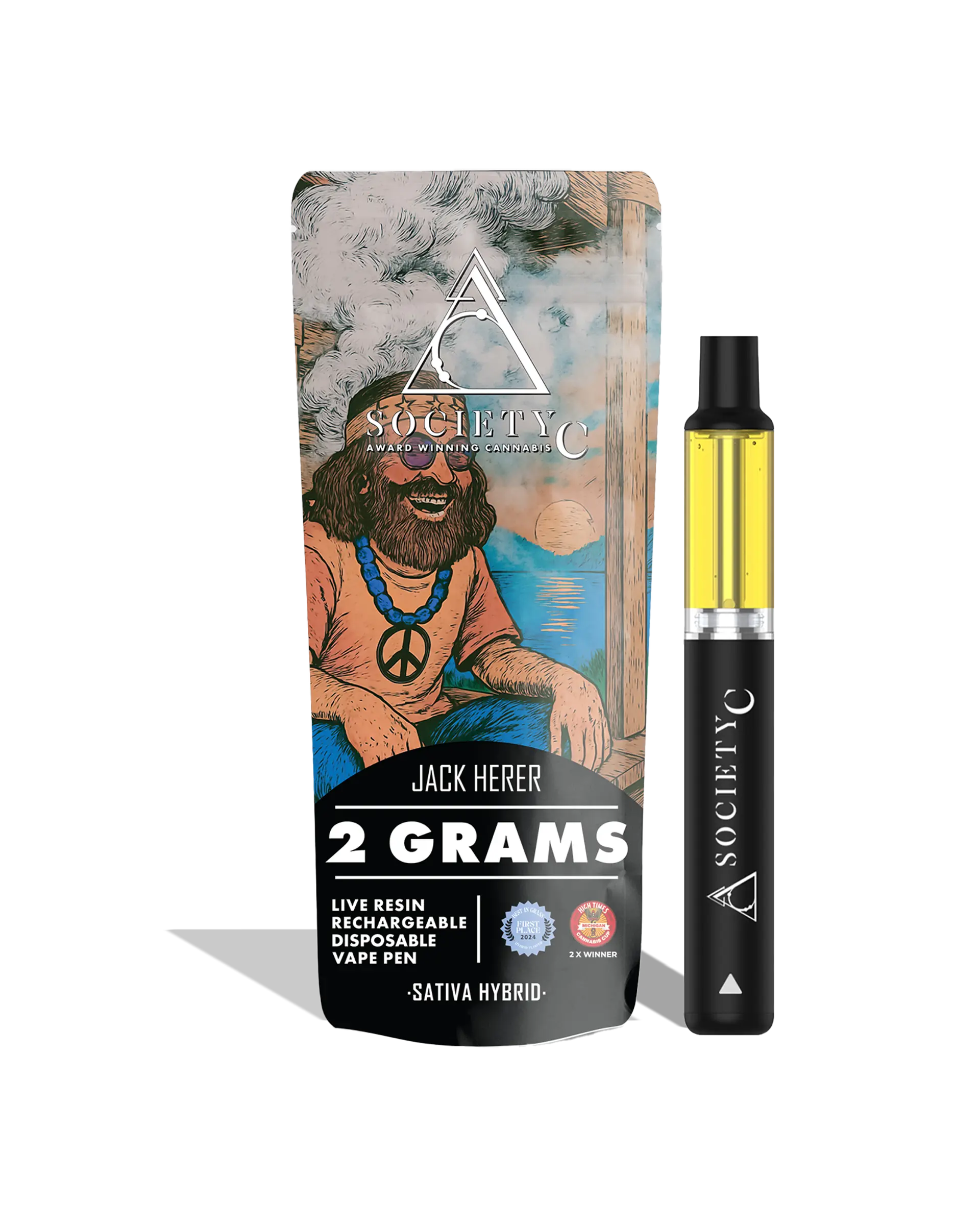 Jack Herer Live Resin Disposable Cart 2g