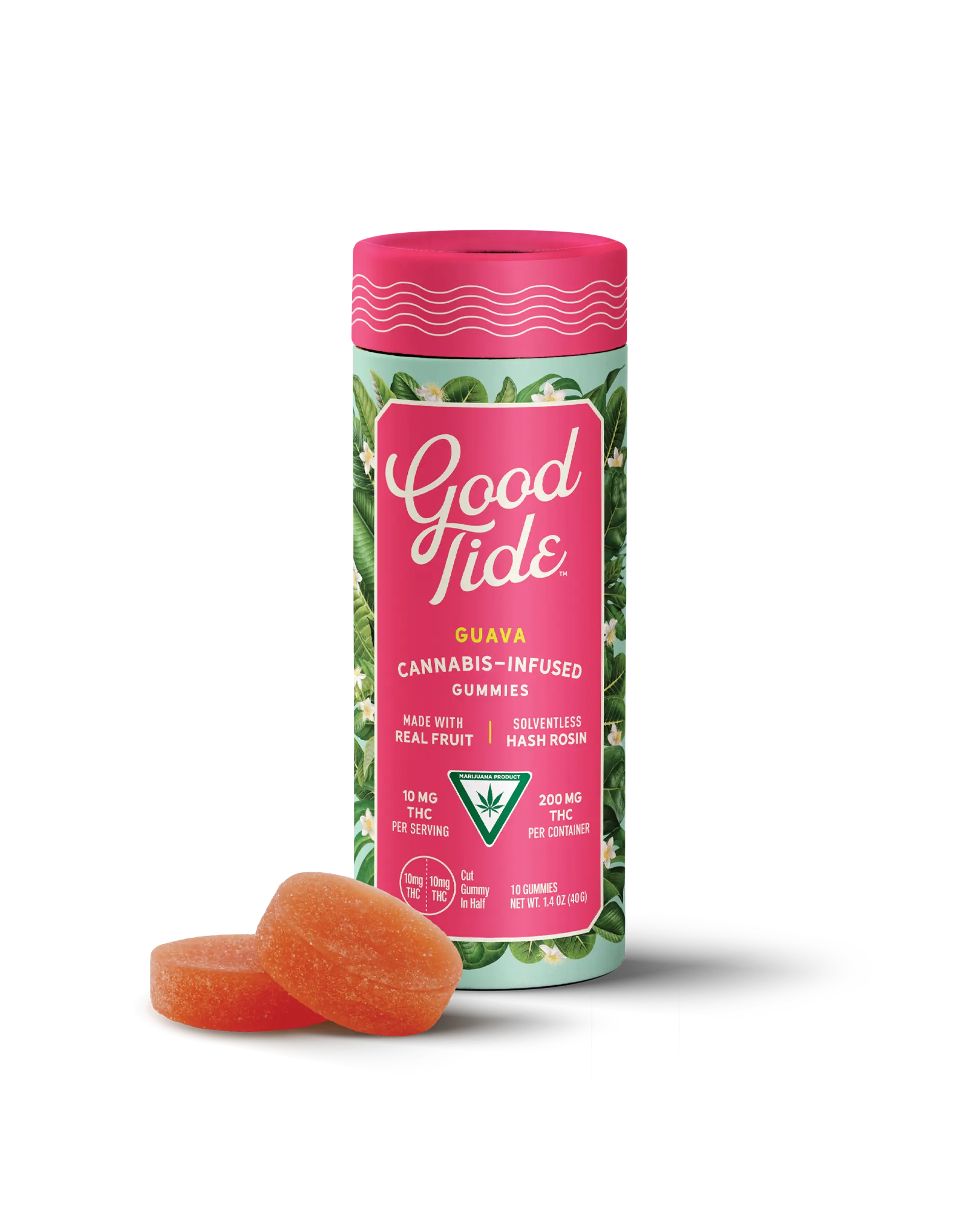 Guava Hash Rosin Gummies 10x20mg