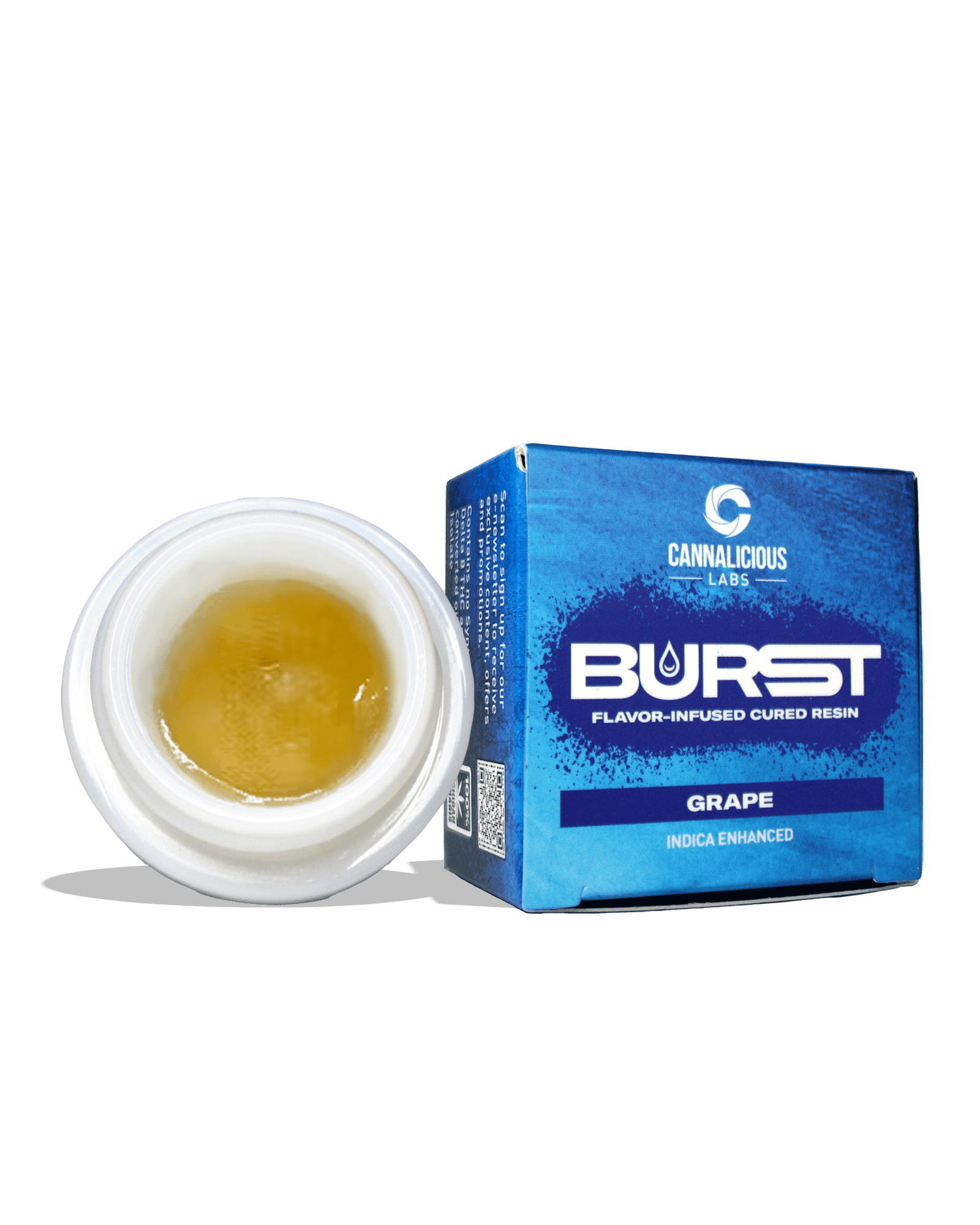 Grape Burst Cured Resin 2g