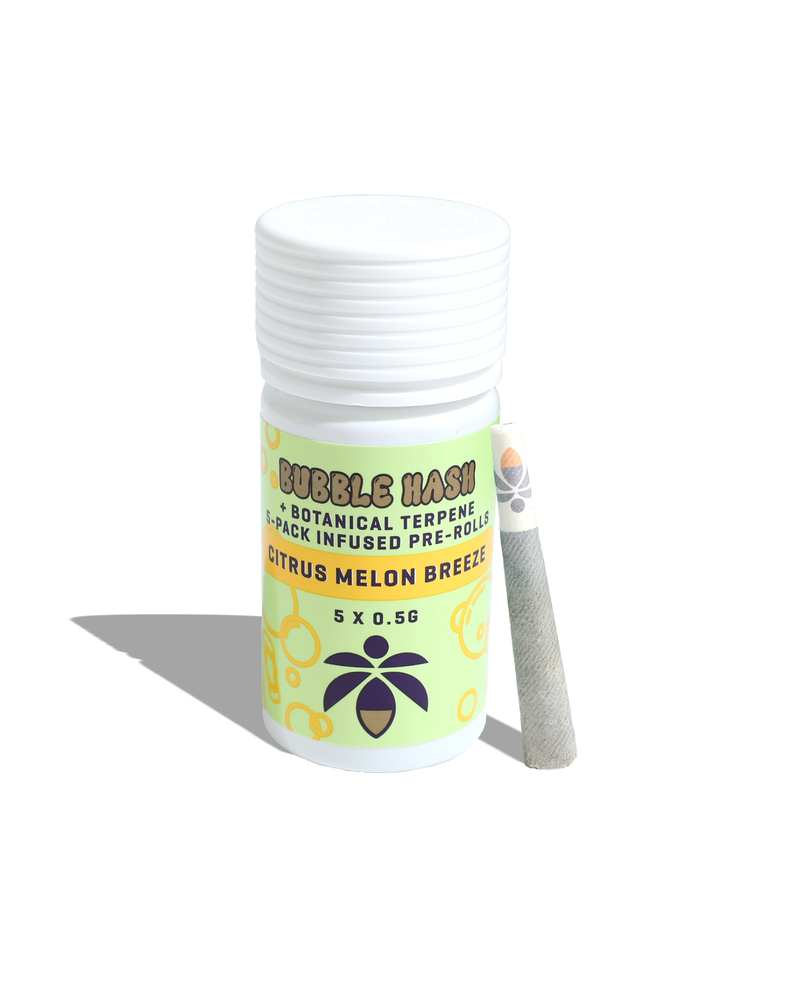 Citrus Melon Breeze Bubble Hash Infused Preroll 5-pack, 1 of 1
