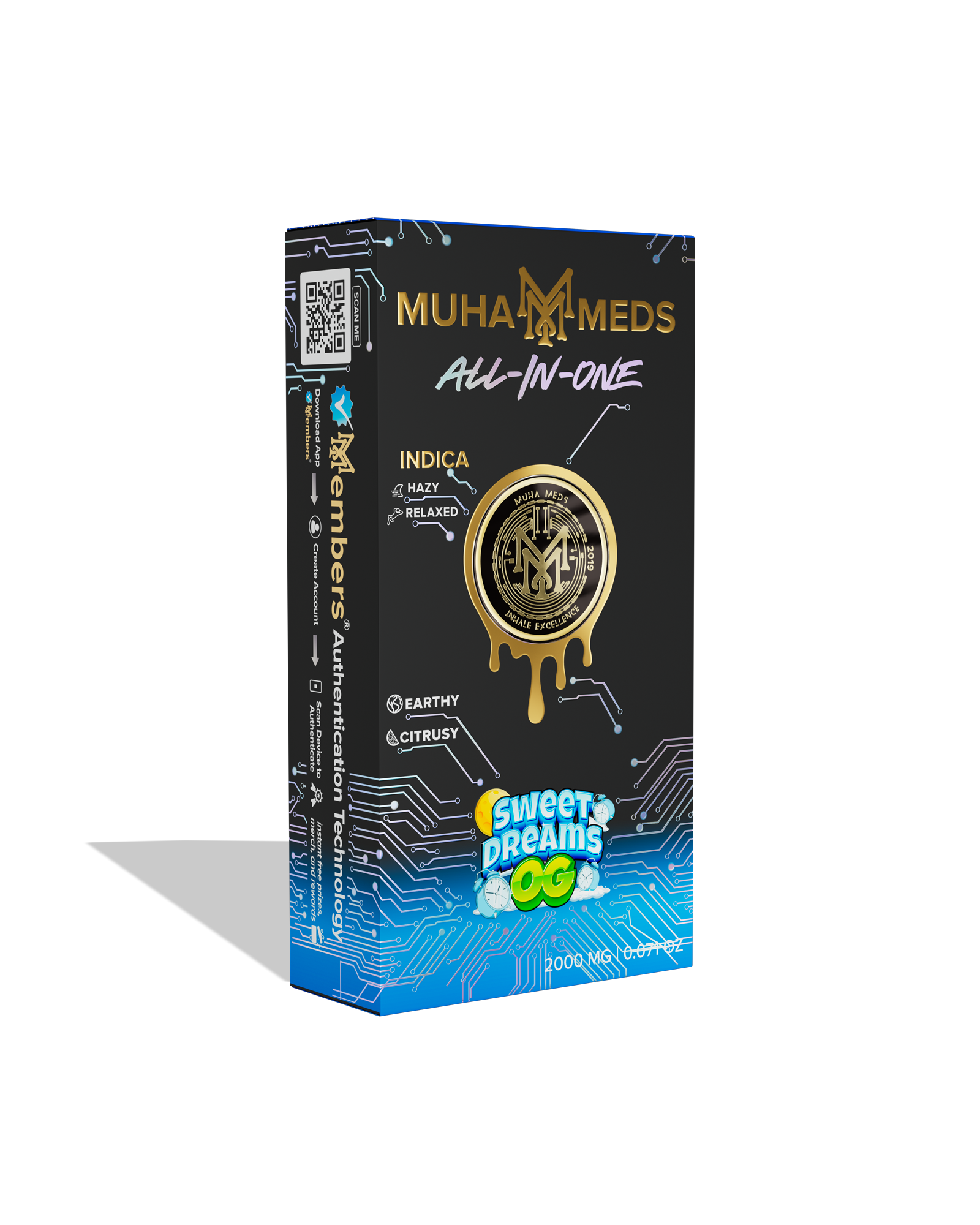 Sweet Dreams OG Disposable Cart 2g, 1 of 1