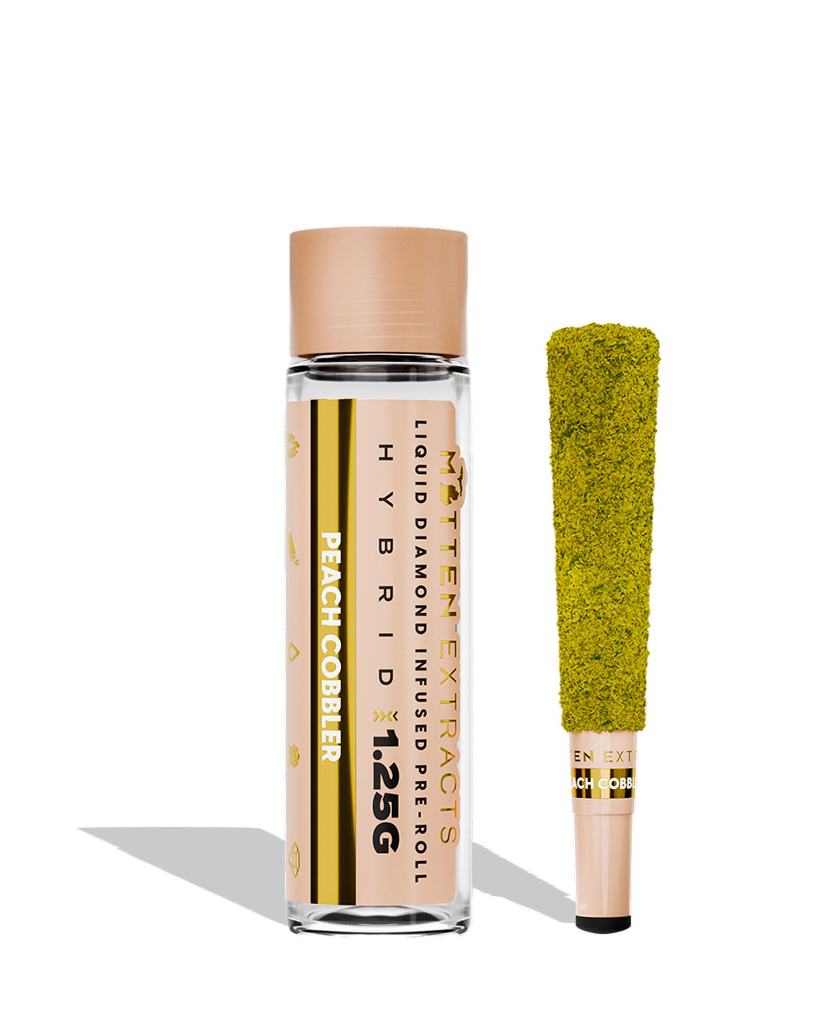 Peach Cobbler Infused Preroll 1.25g, 1 of 1