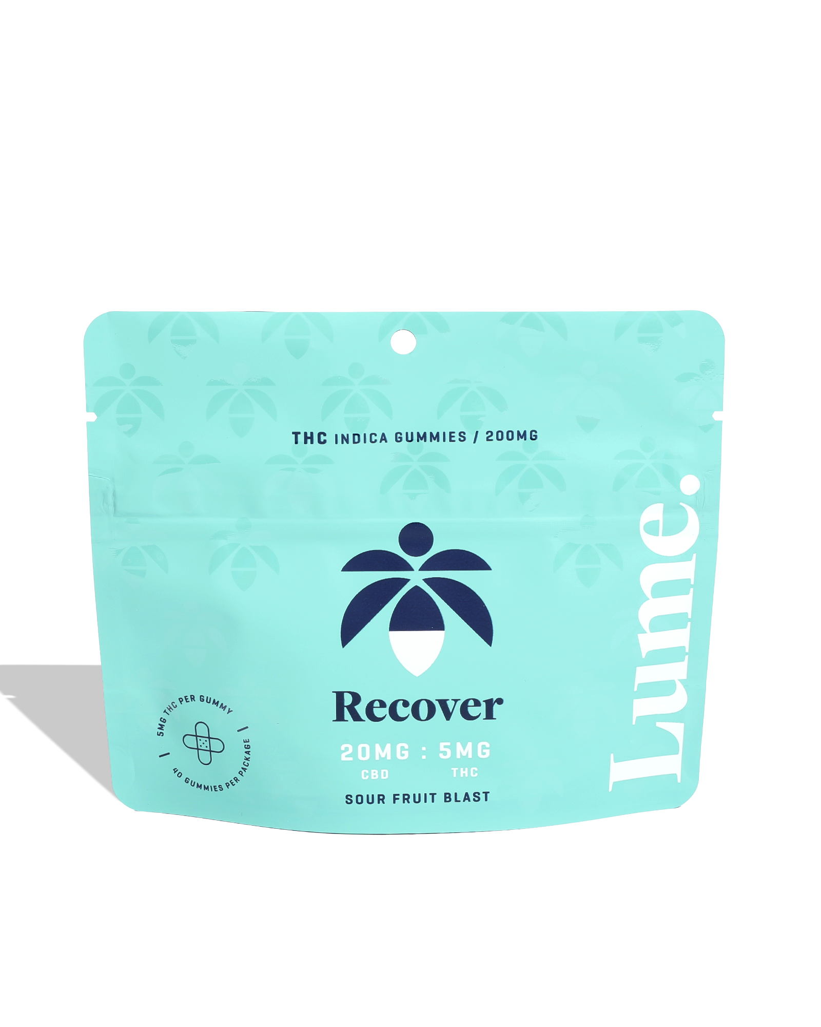 Recover - Sour Fruit Blast CBD:THC Gummies 40x5mg, 1 of 1