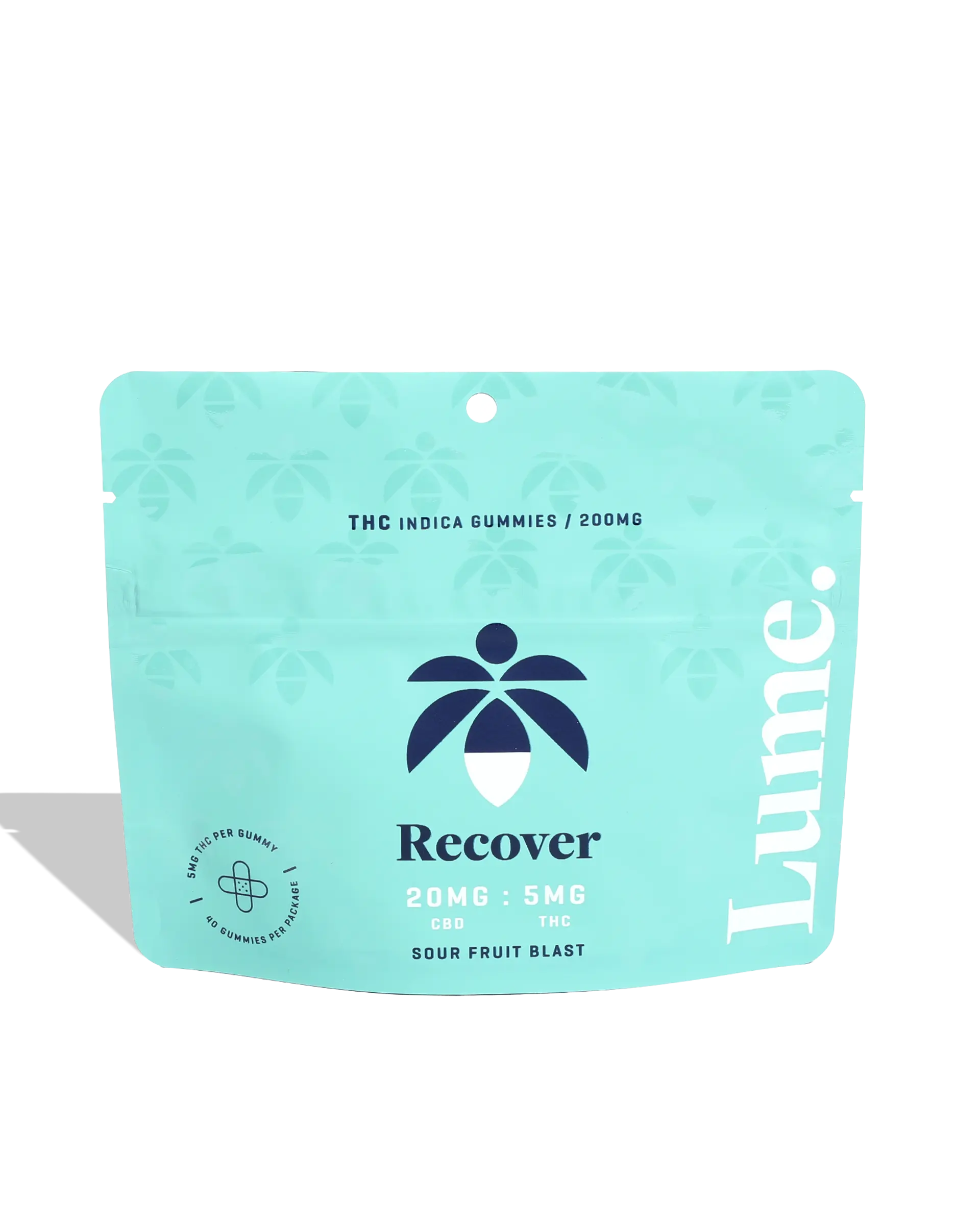 Recover - Sour Fruit Blast CBD:THC Gummies 40x5mg