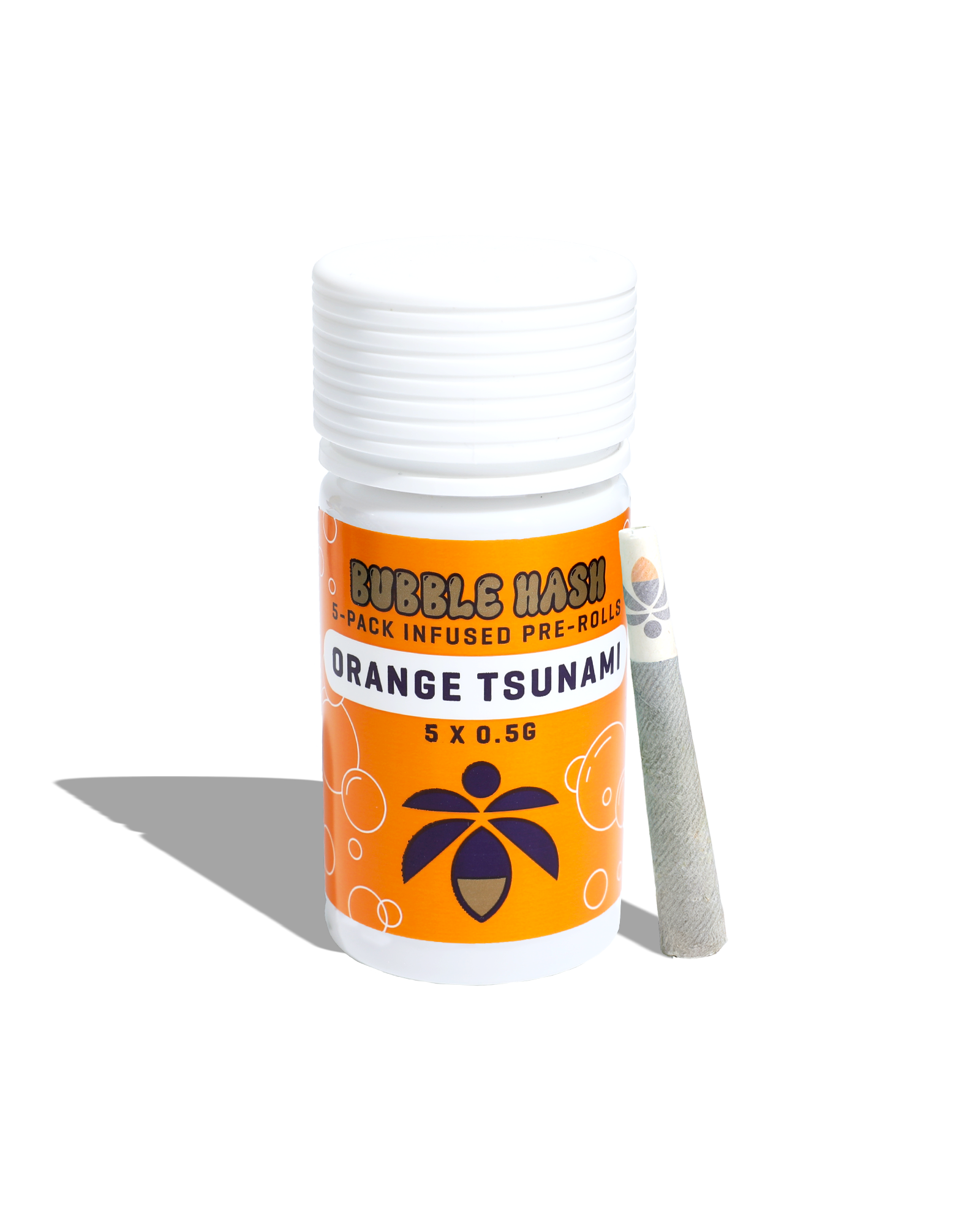 Orange Tsunami Bubble Hash Infused Preroll 5-pack, 1 of 1