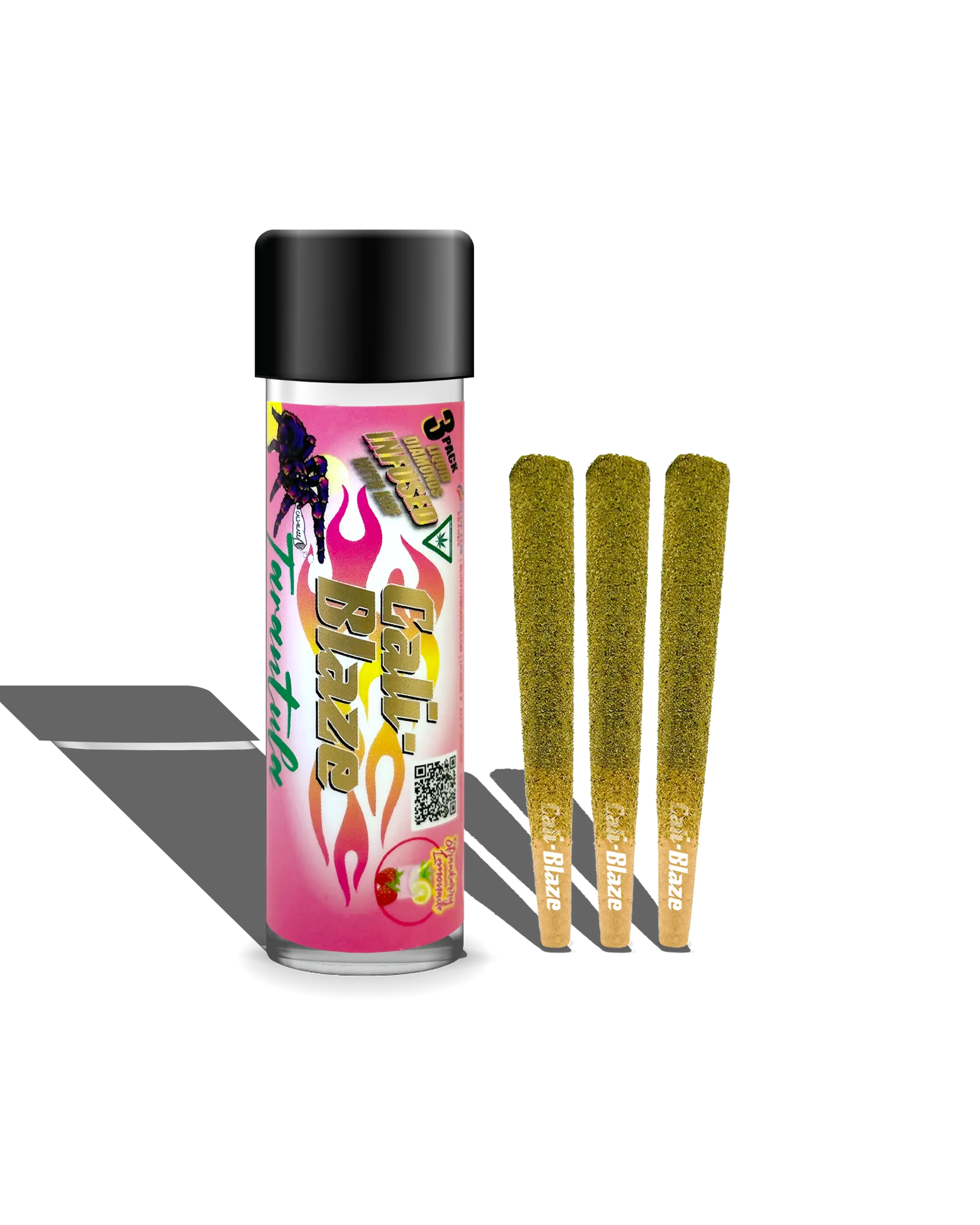 Strawberry Lemonade Liquid Diamond Infused Preroll 3-pack
