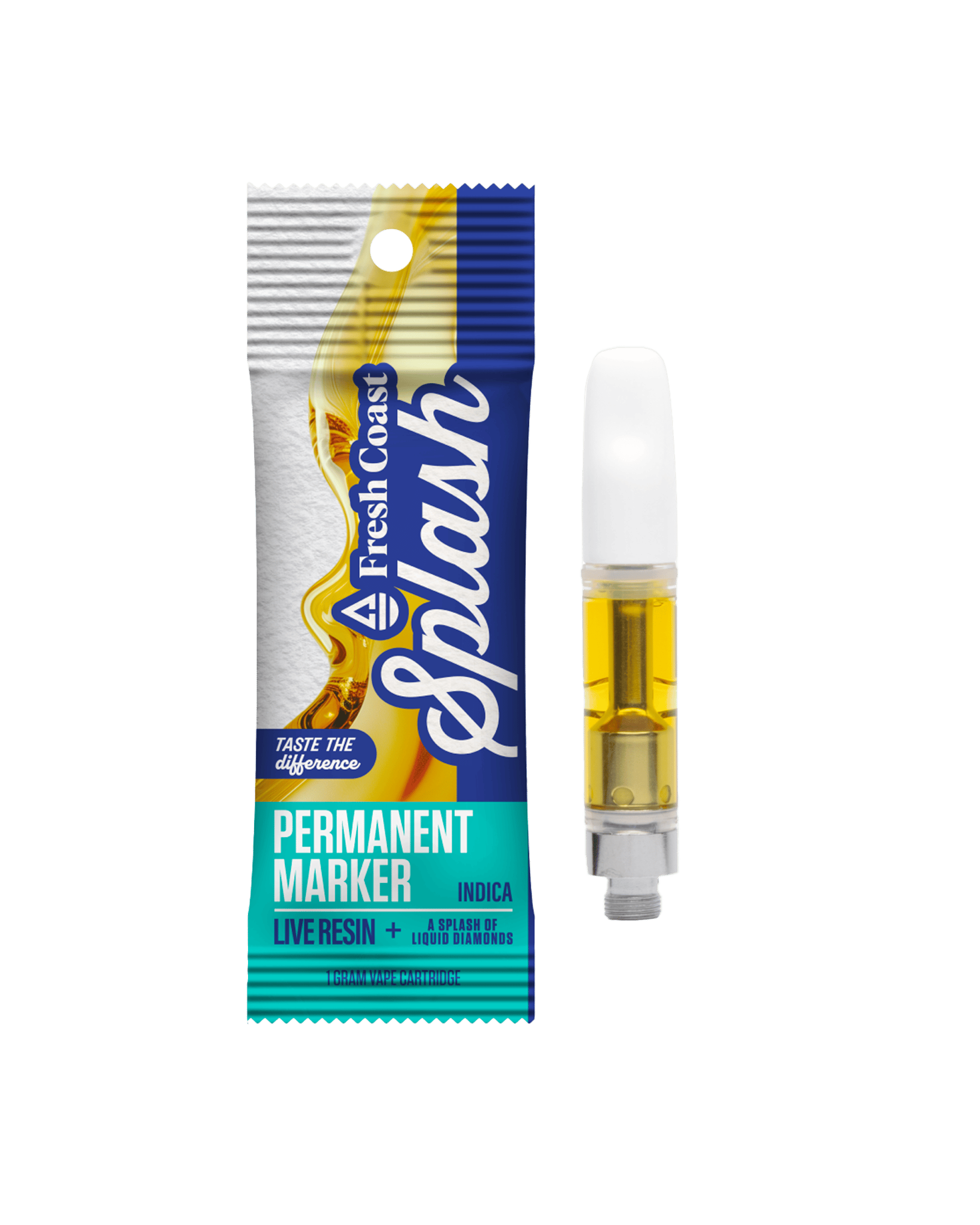 Permanent Marker Live Resin Cart 1g