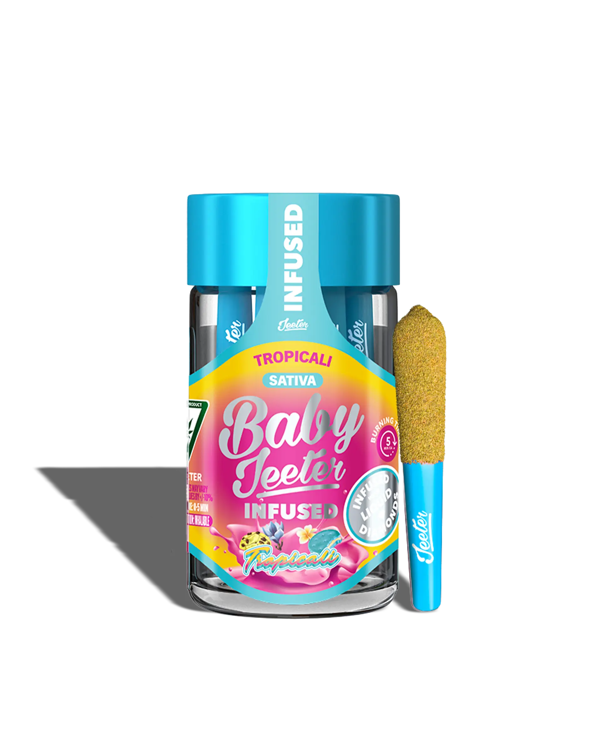 Baby Jeeter Tropicali Infused Preroll 5-pack