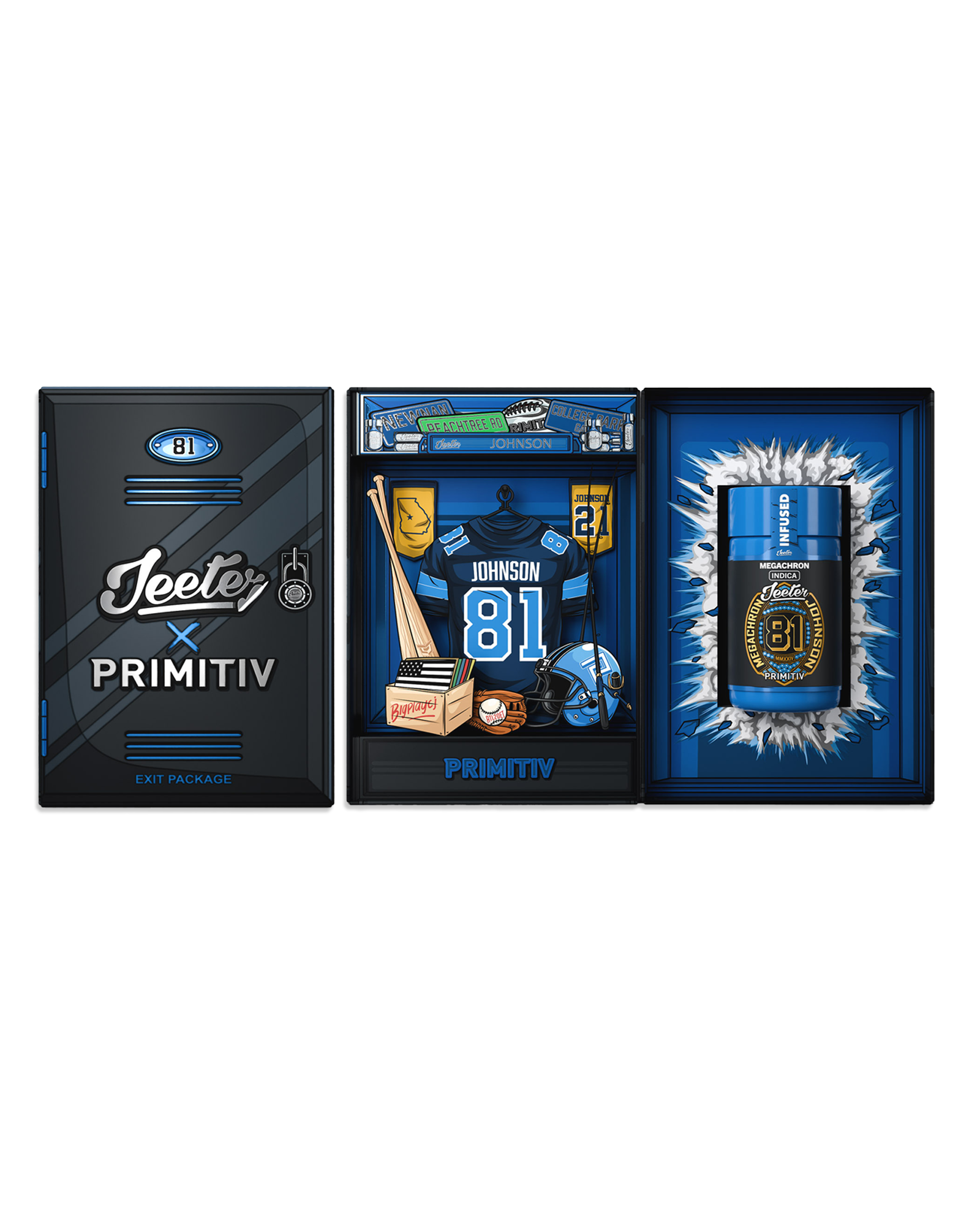 Gameday Limited Drop - Baby Jeeter Megachron Infused Preroll 5-pack, 1 of 1