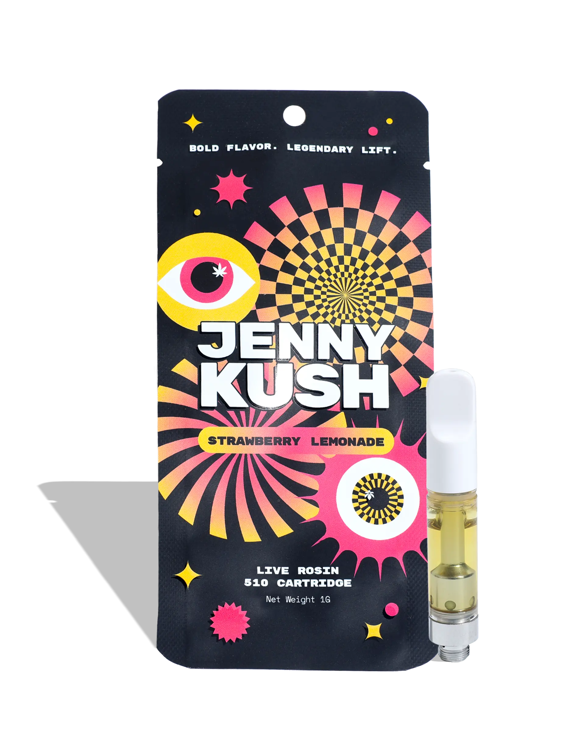 Jenny Kush X Strawberry Lemonade Live Rosin Cart 1g