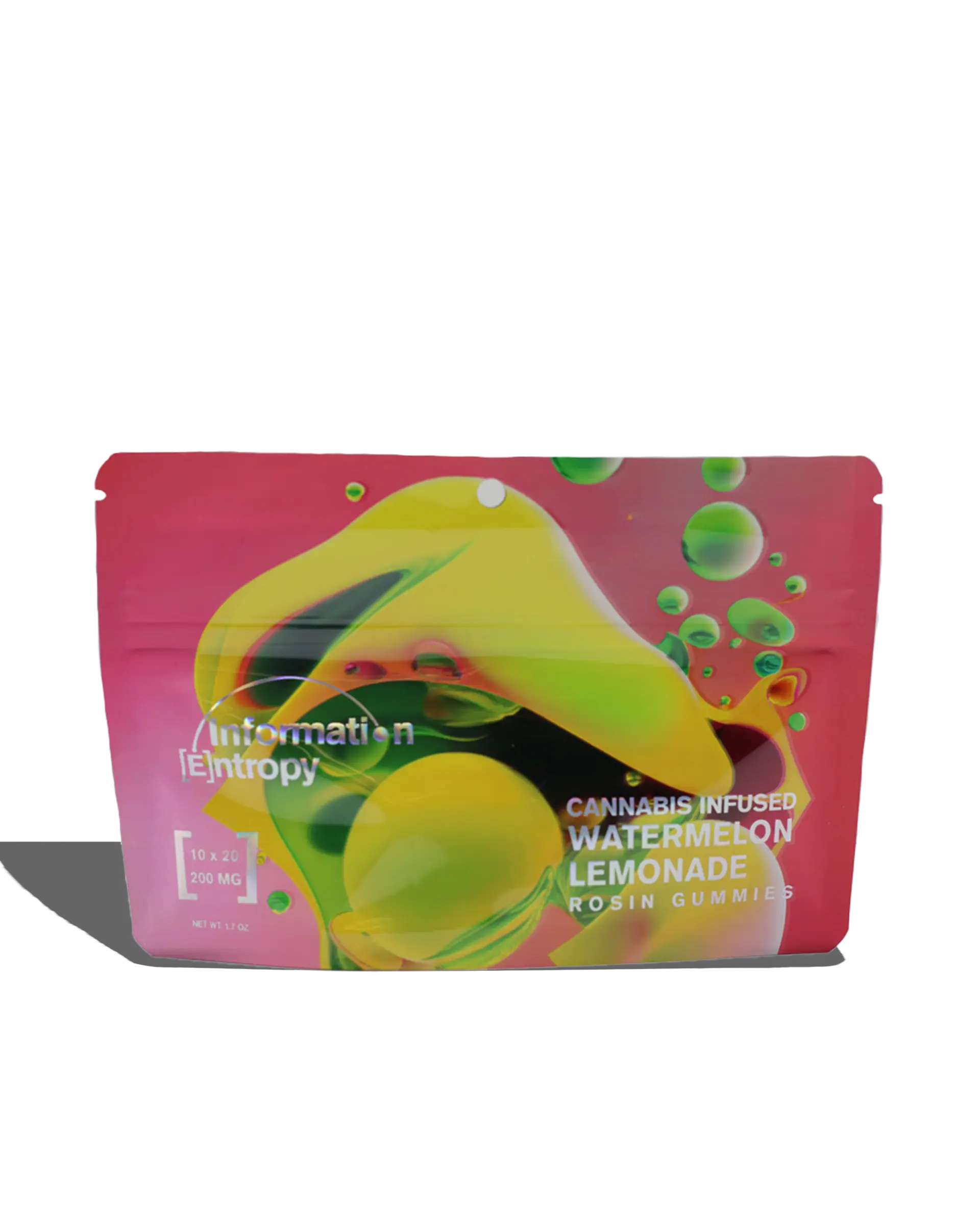 Watermelon Lemonade Live Rosin Gummies 10x20mg