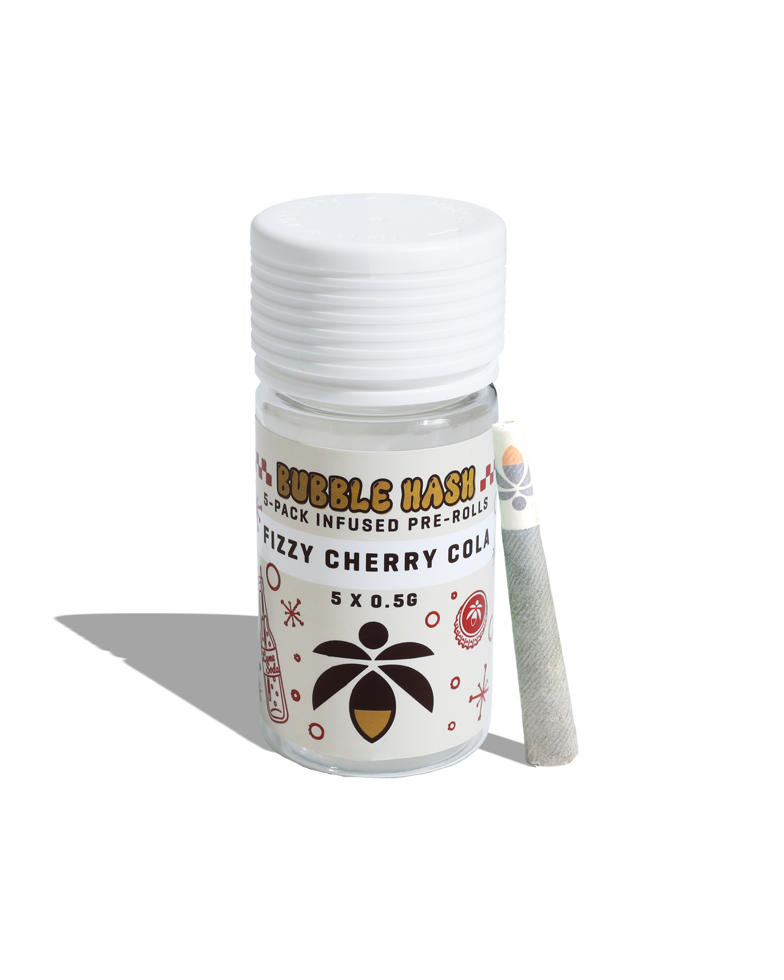 Fizzy Cherry Cola Bubble Hash Infused Preroll 5-pack, 1 of 1