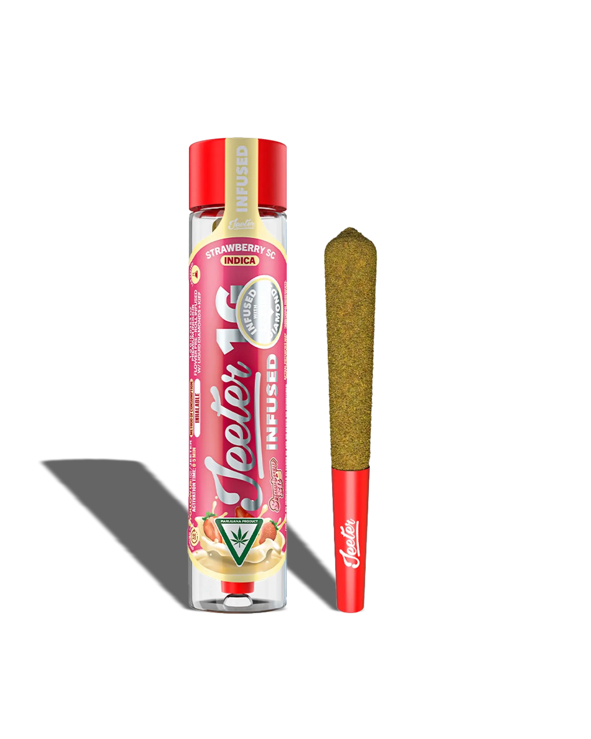 Jeeter Strawberry SC Infused Preroll 1g
