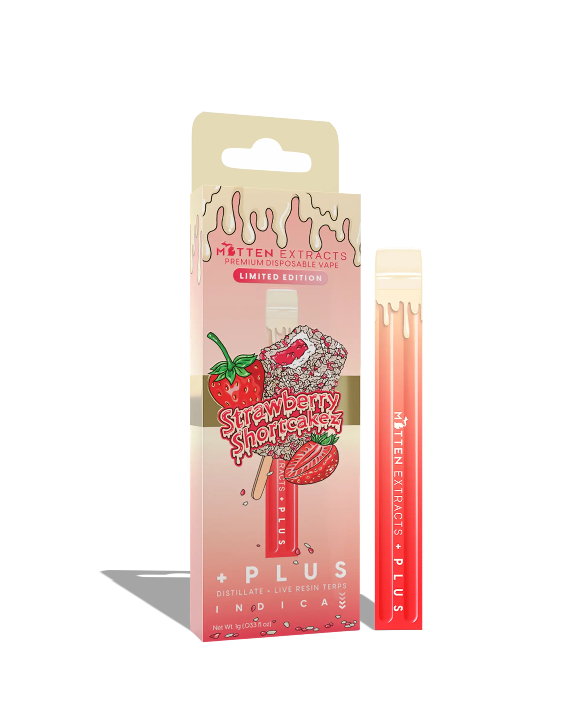 Strawberry Shortcakez Disposable Cart 1g